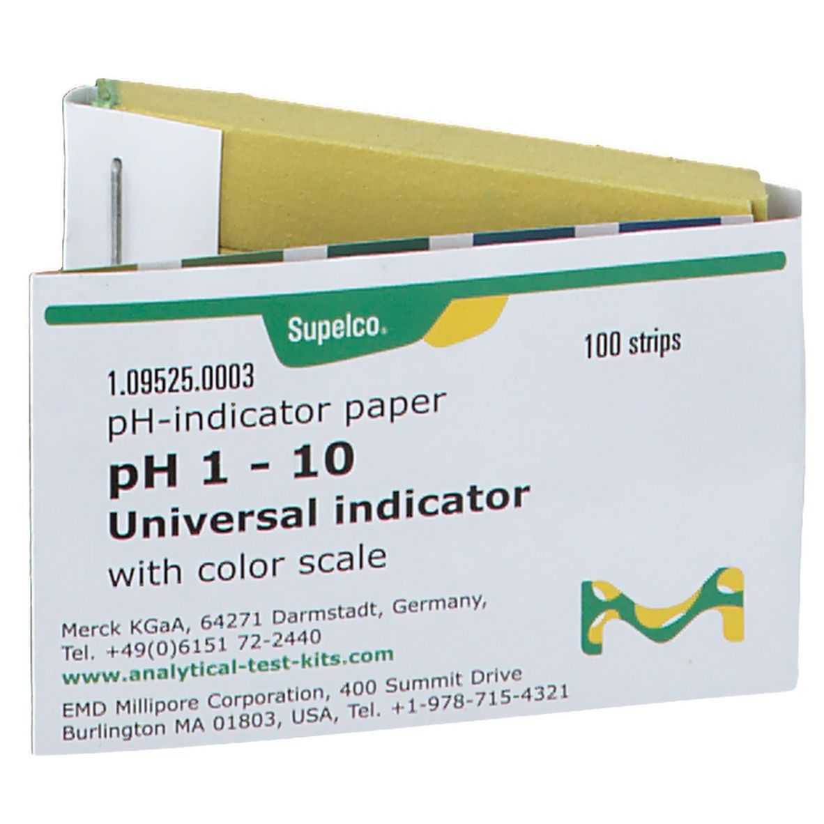Indicatorpapier pH 1-10 M95250003