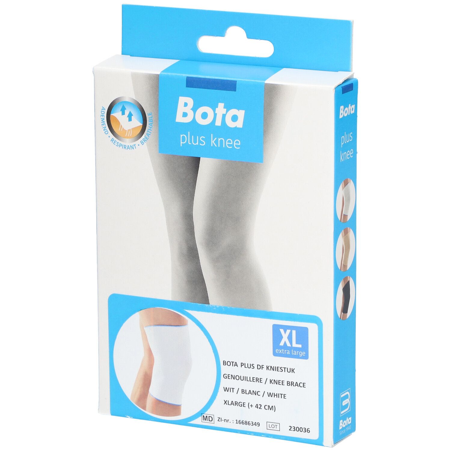 Bota Plus Genou Blanc Extra Large