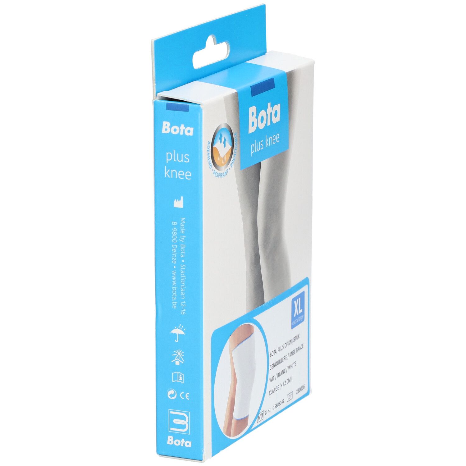 Bota Plus Genou Blanc Extra Large