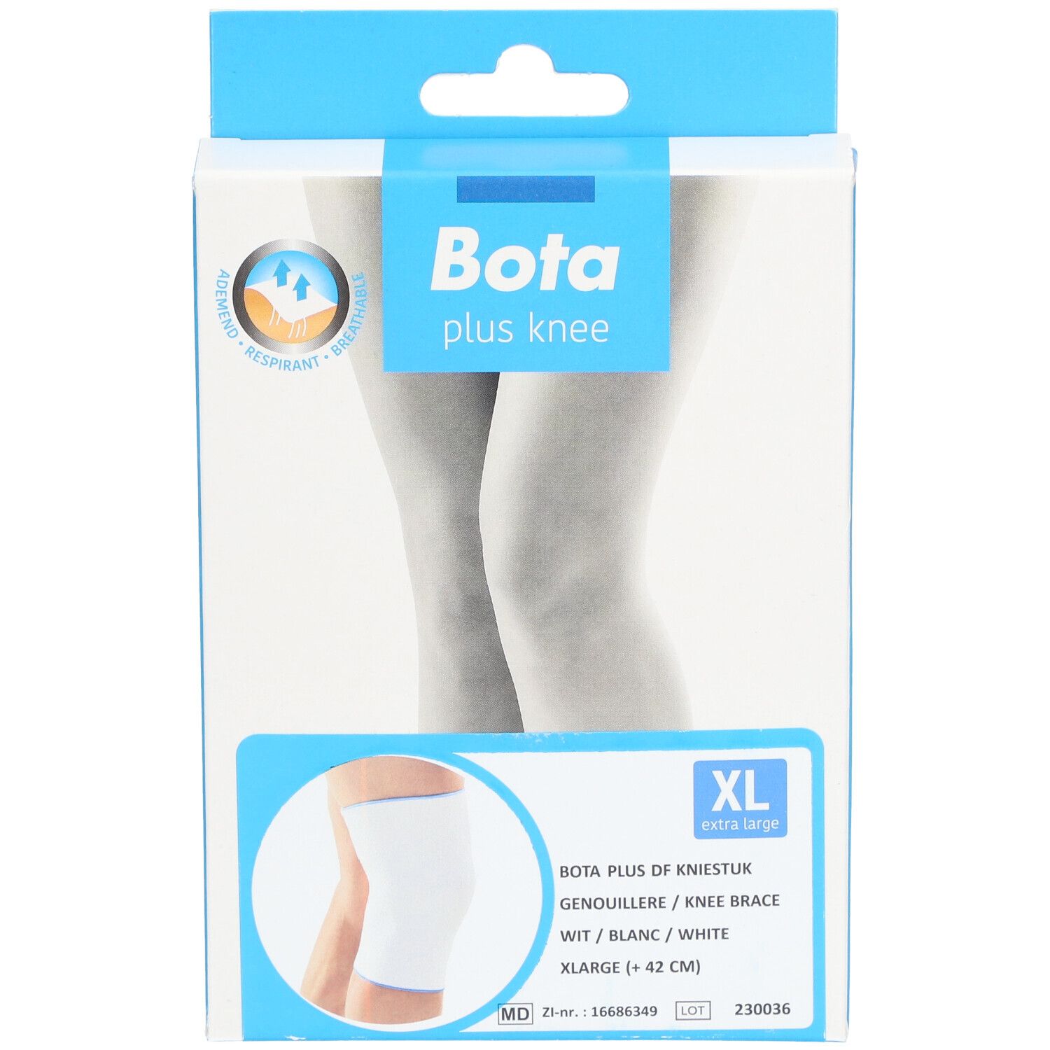 Bota Plus Genou Blanc Extra Large