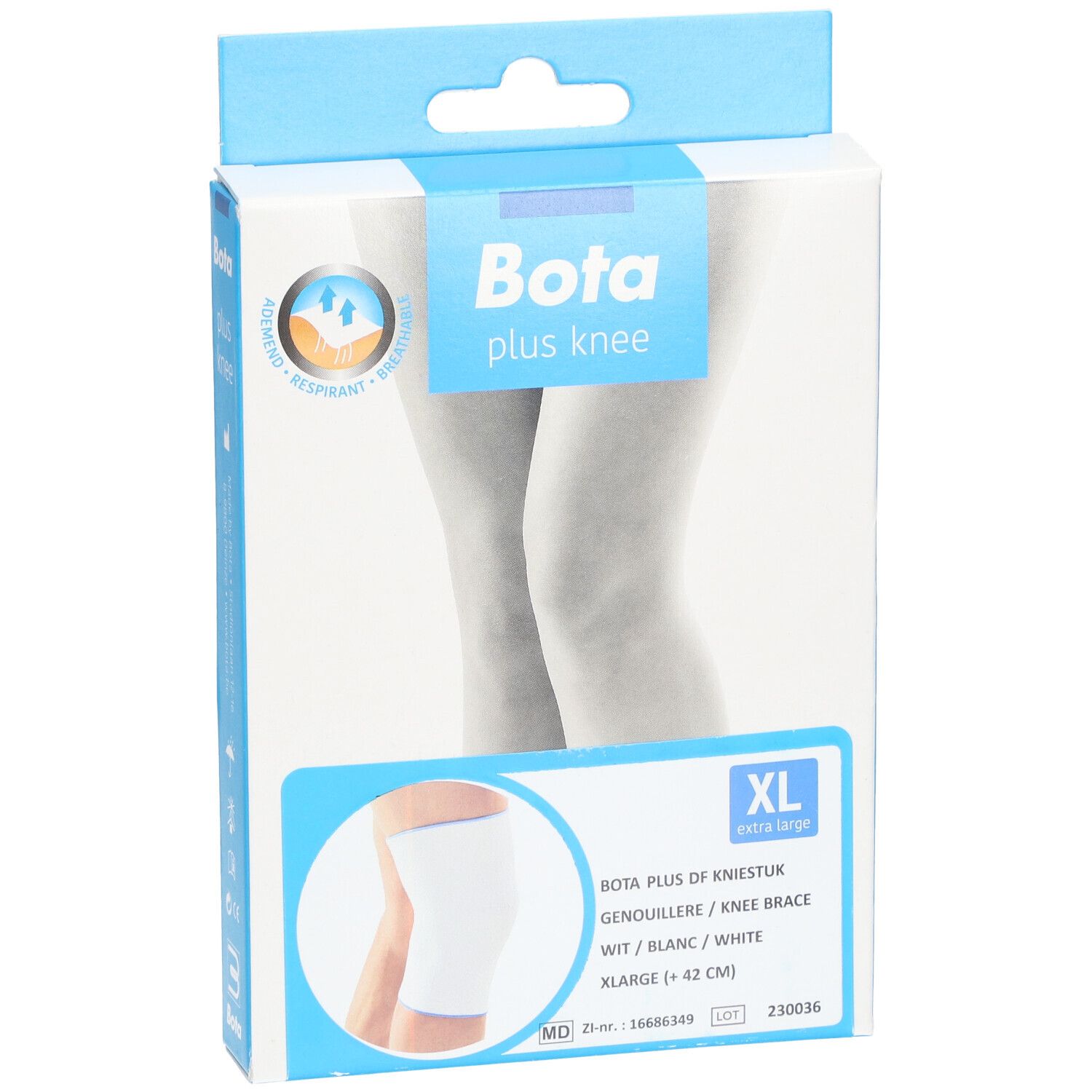 Bota Plus Genou Blanc Extra Large
