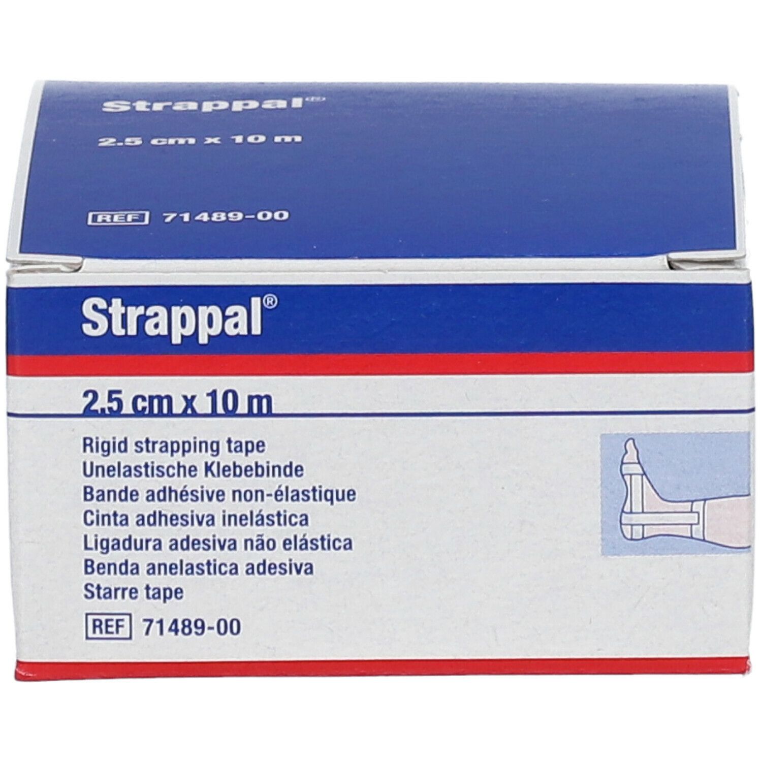 Strappal® 2,5 cm x 10 m 71489-00