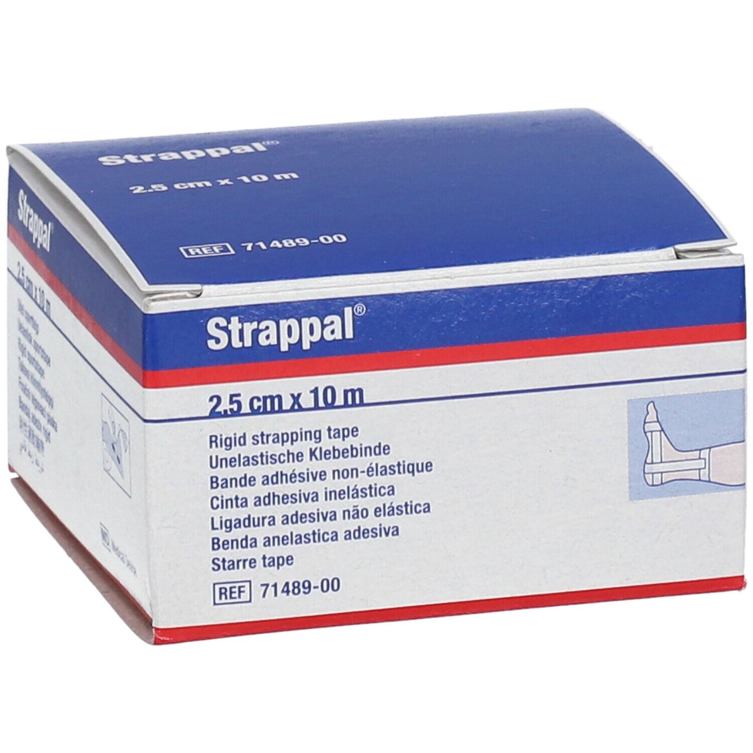 Strappal® 2,5 cm x 10 m 71489-00