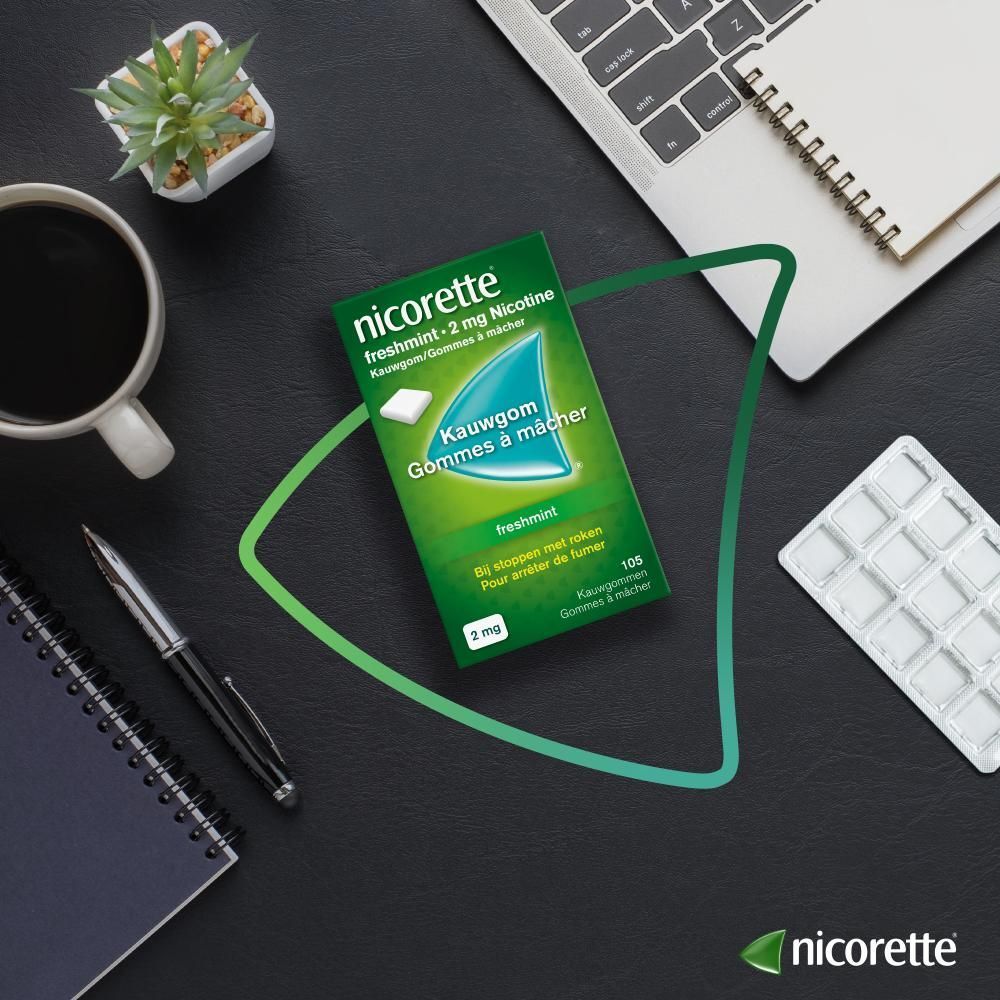 Nicorette® Kauwgom 4mg