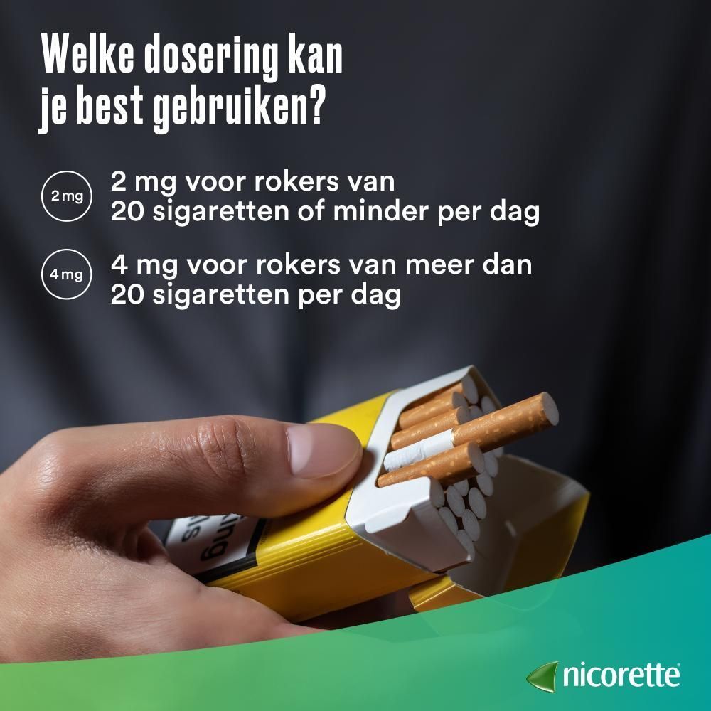 Nicorette® Kauwgom 4mg