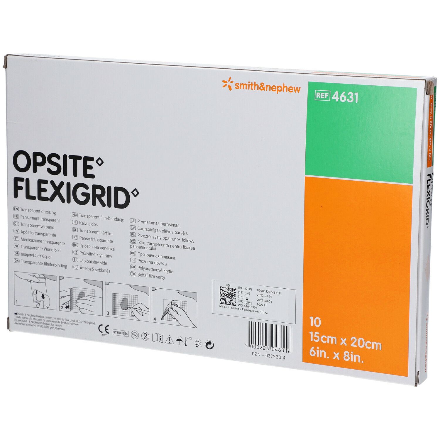 Opsite Flexigrid 15 x 20Cm