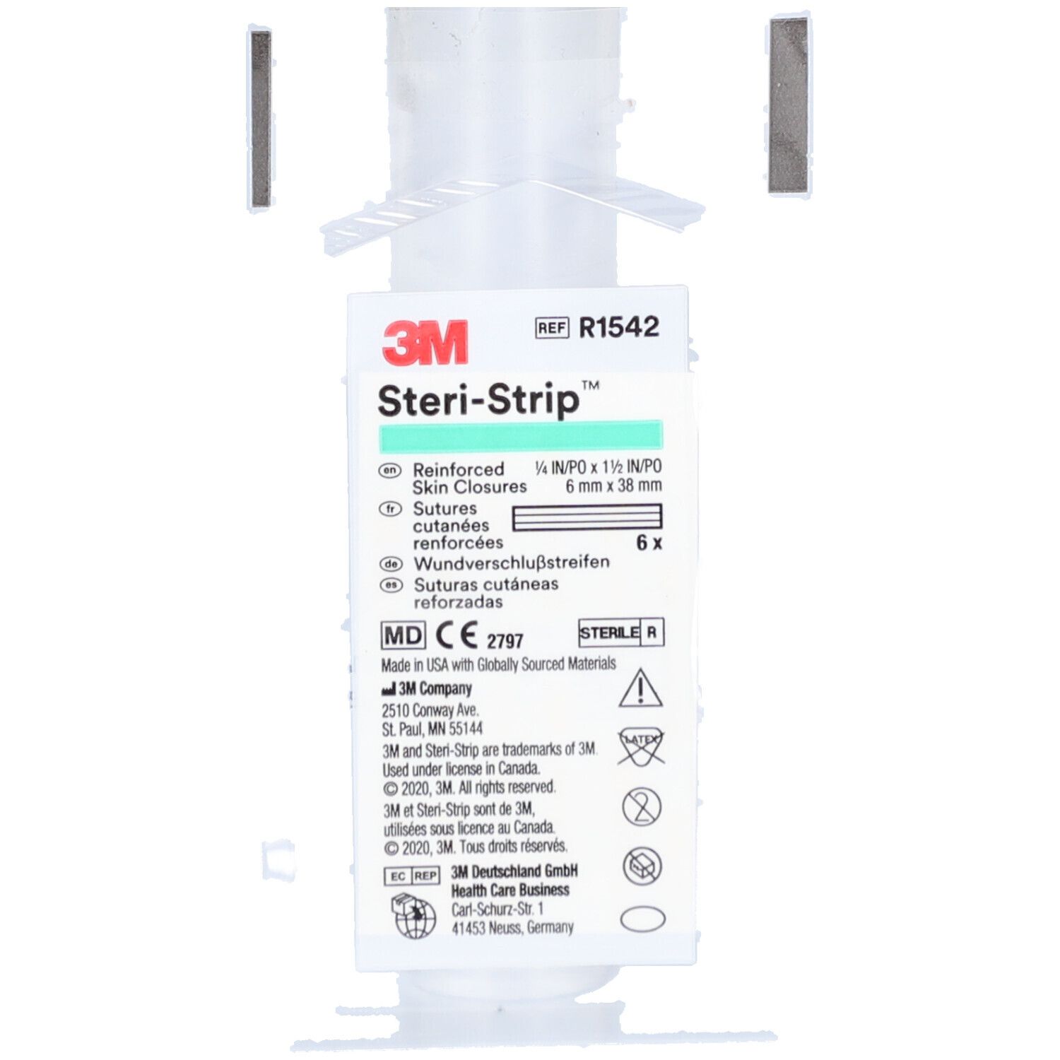 3M Steri-Strip 0,6cm x 3,8cm 1542R-01