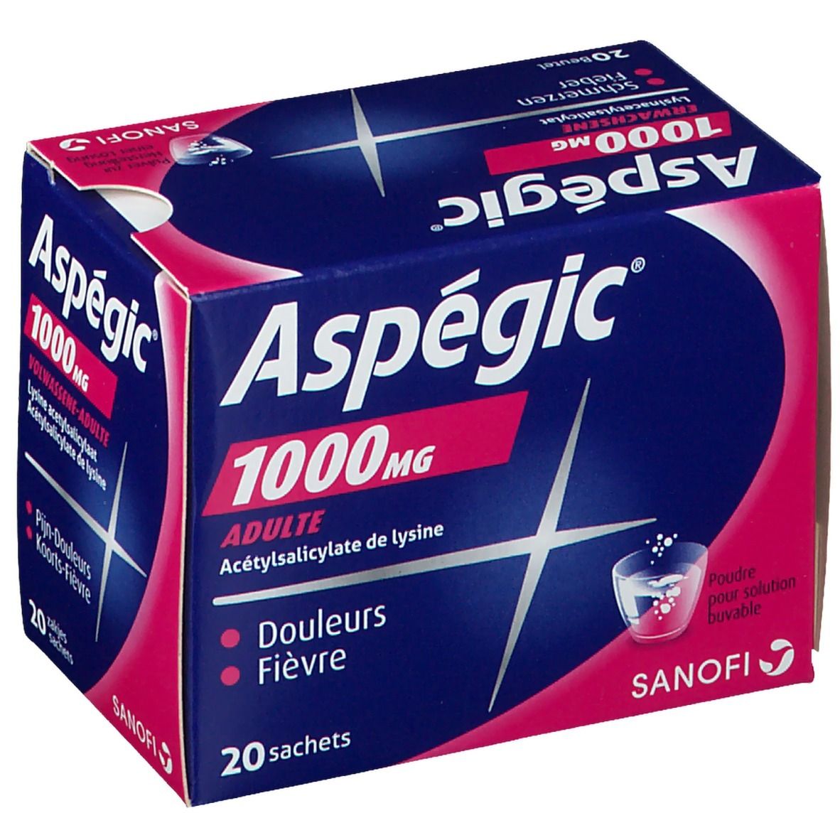 Aspégic 1000mg - Douleur