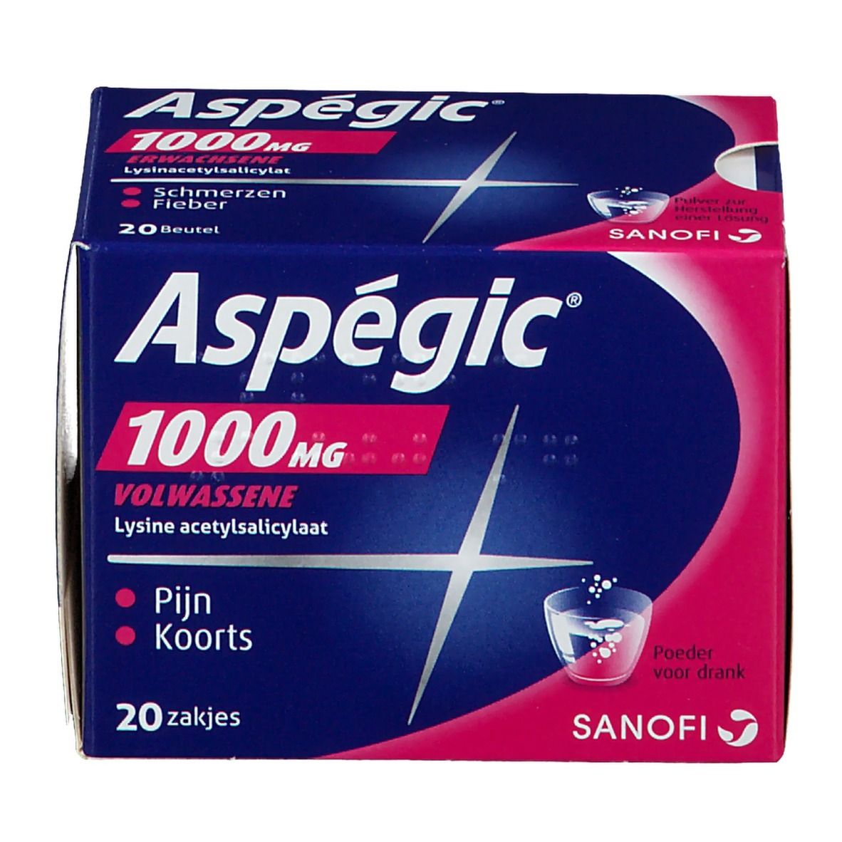 Aspégic 1000mg - Pijn