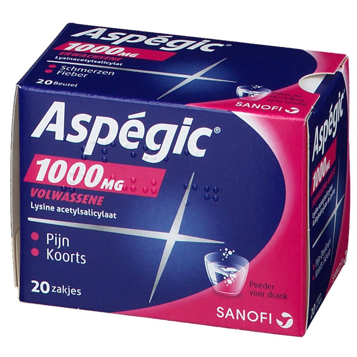 Aspégic 1000mg - Pijn