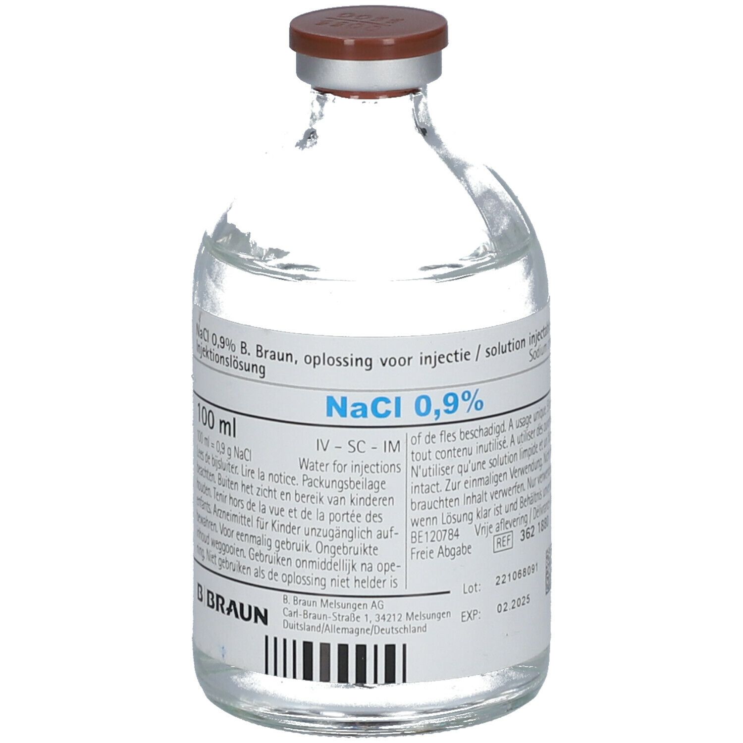 Braun NaCl 0.9% flap