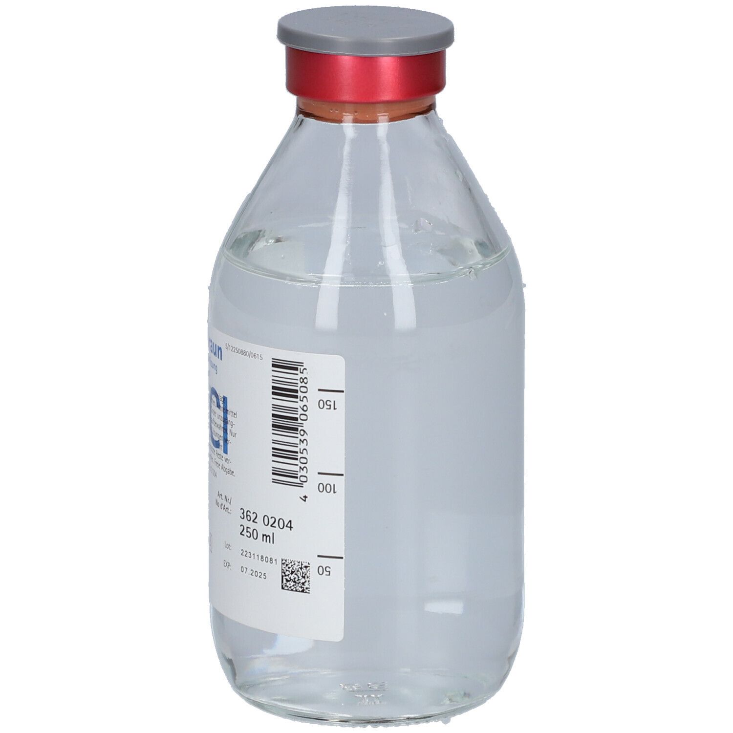 Braun NaCl 0.9% Glas