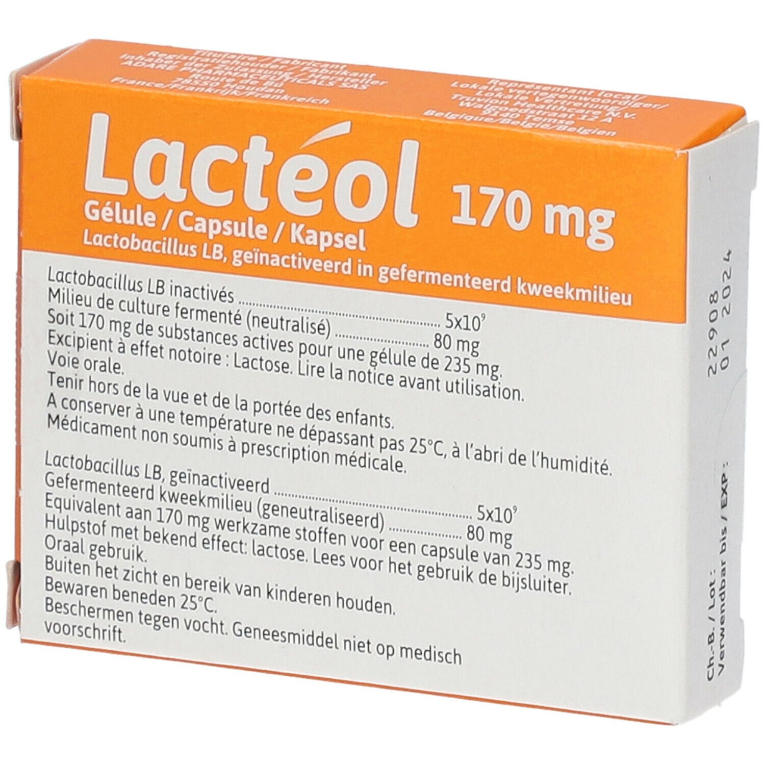 Lacteol 170 mg