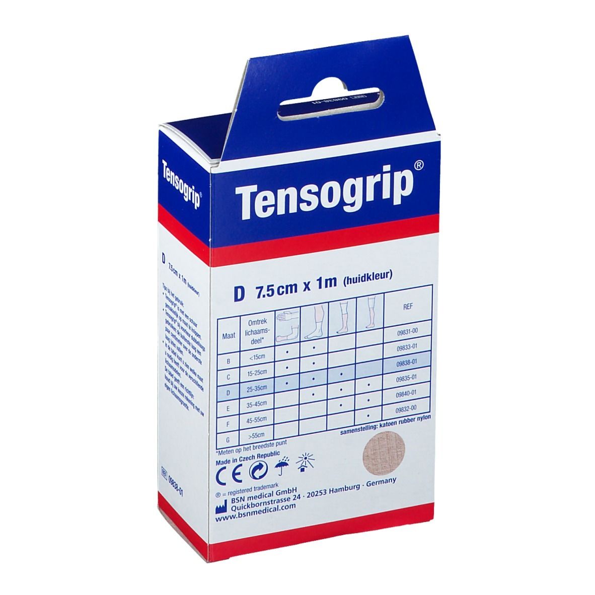 Tensogrip D 7,5cm x 1m 983801