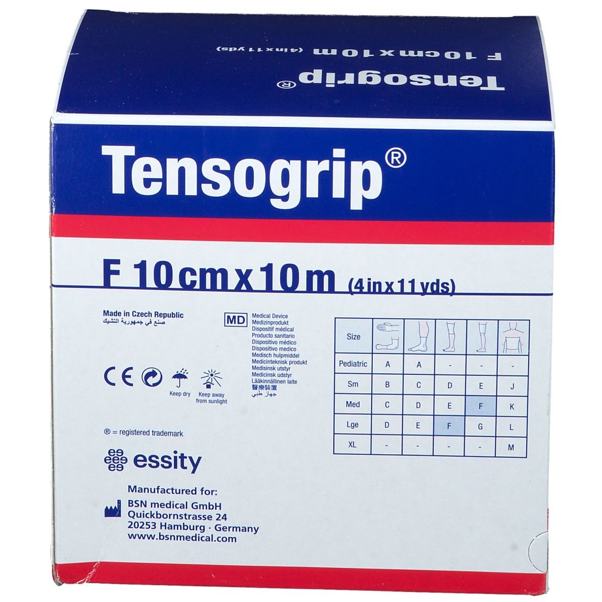 Tensogrip F Bandage de Fixation 10cmx10m