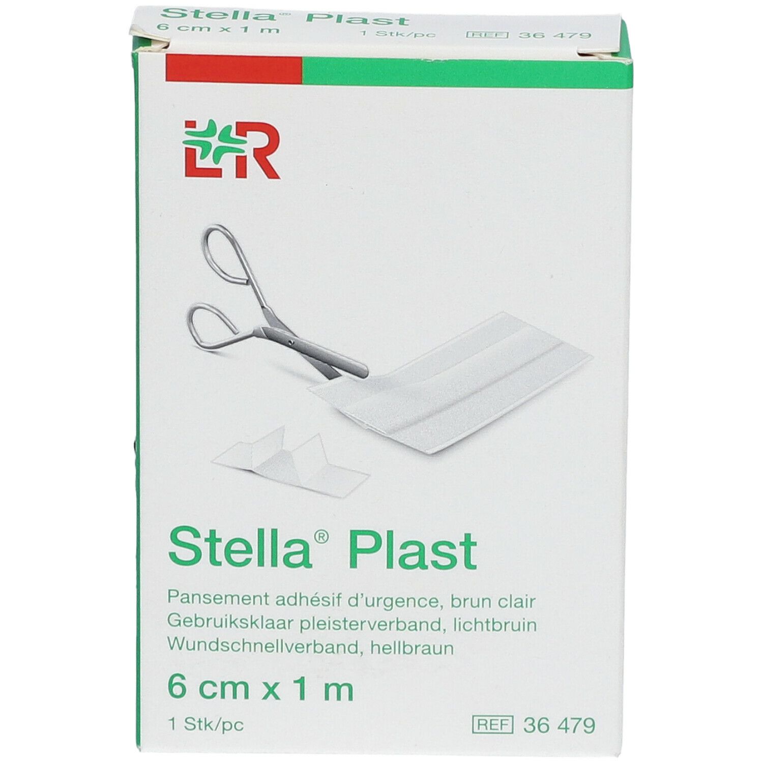 Stellaplast 6cm x 1m + Ciseaux