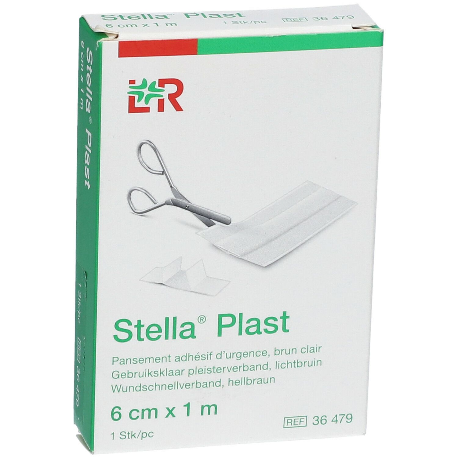 Stellaplast 6cm x 1m + Ciseaux