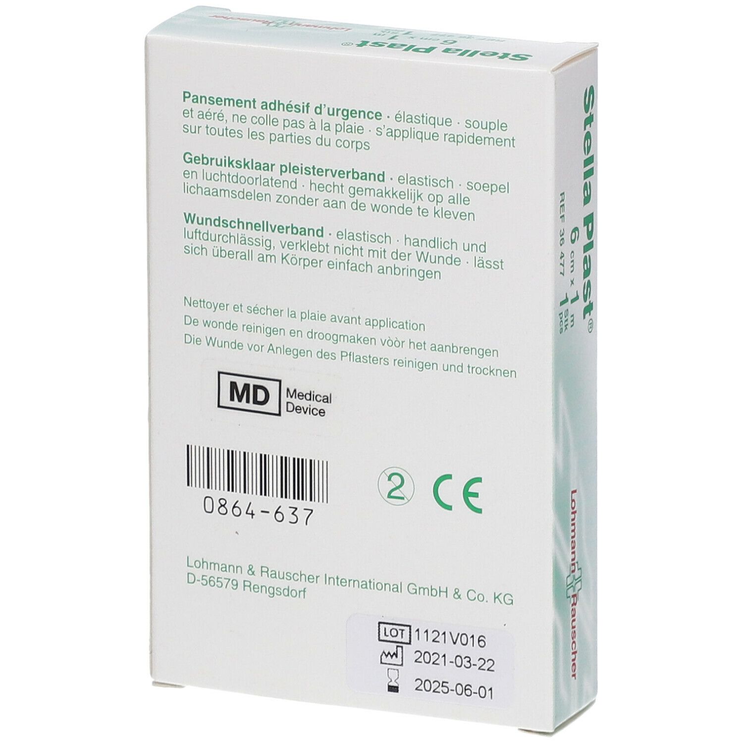 Stellaplast 6cm x 1m