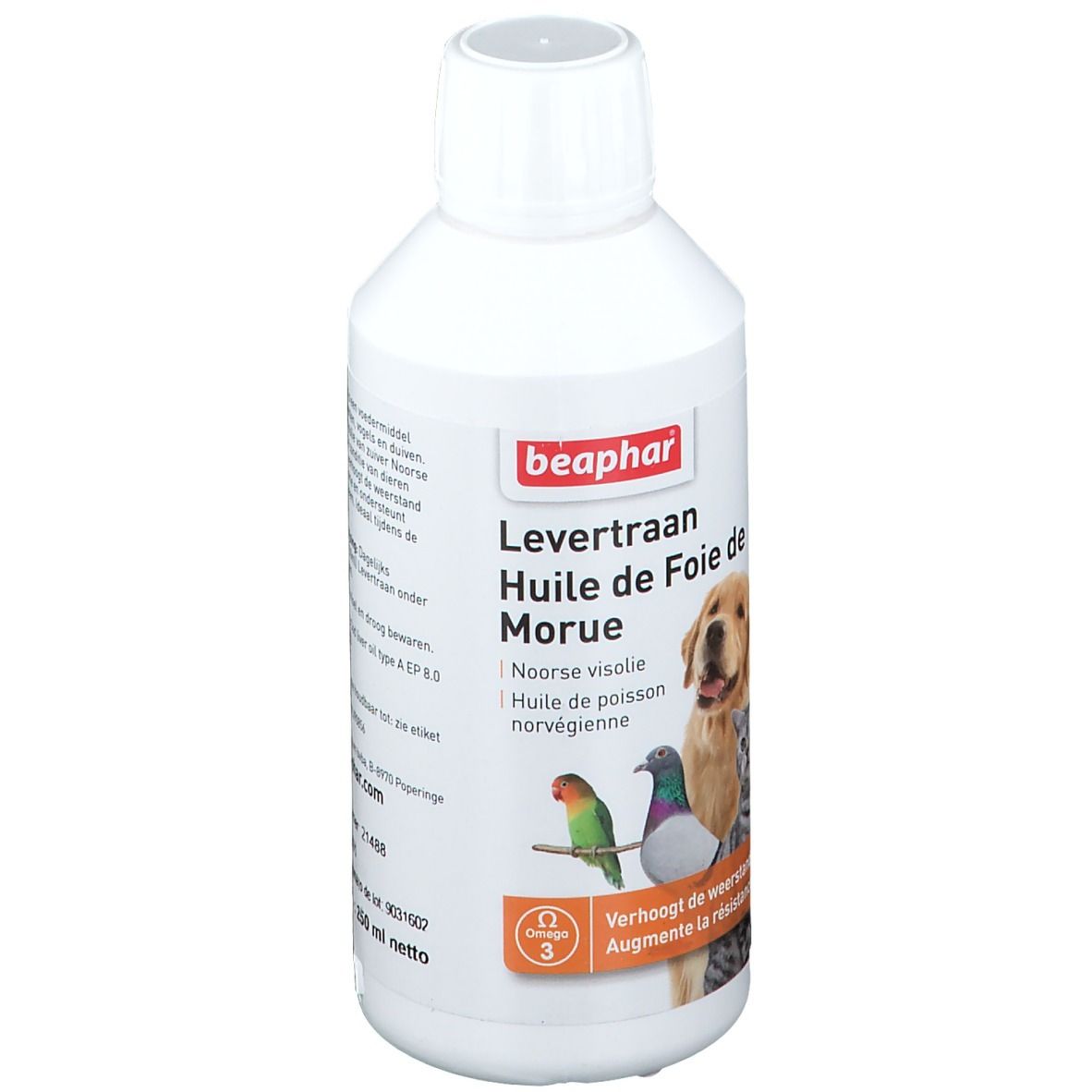 Levertraan Olie Dieren