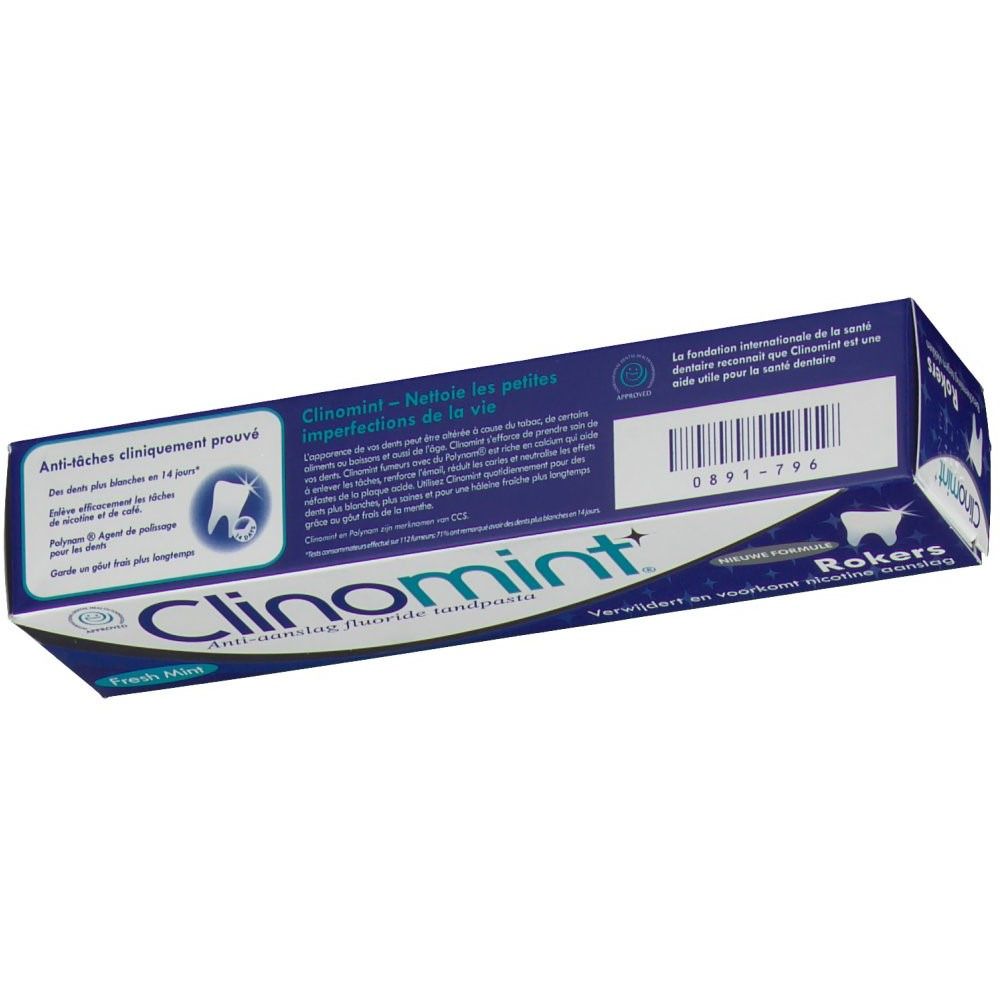 Clinomint Tandpasta Fluor Roker