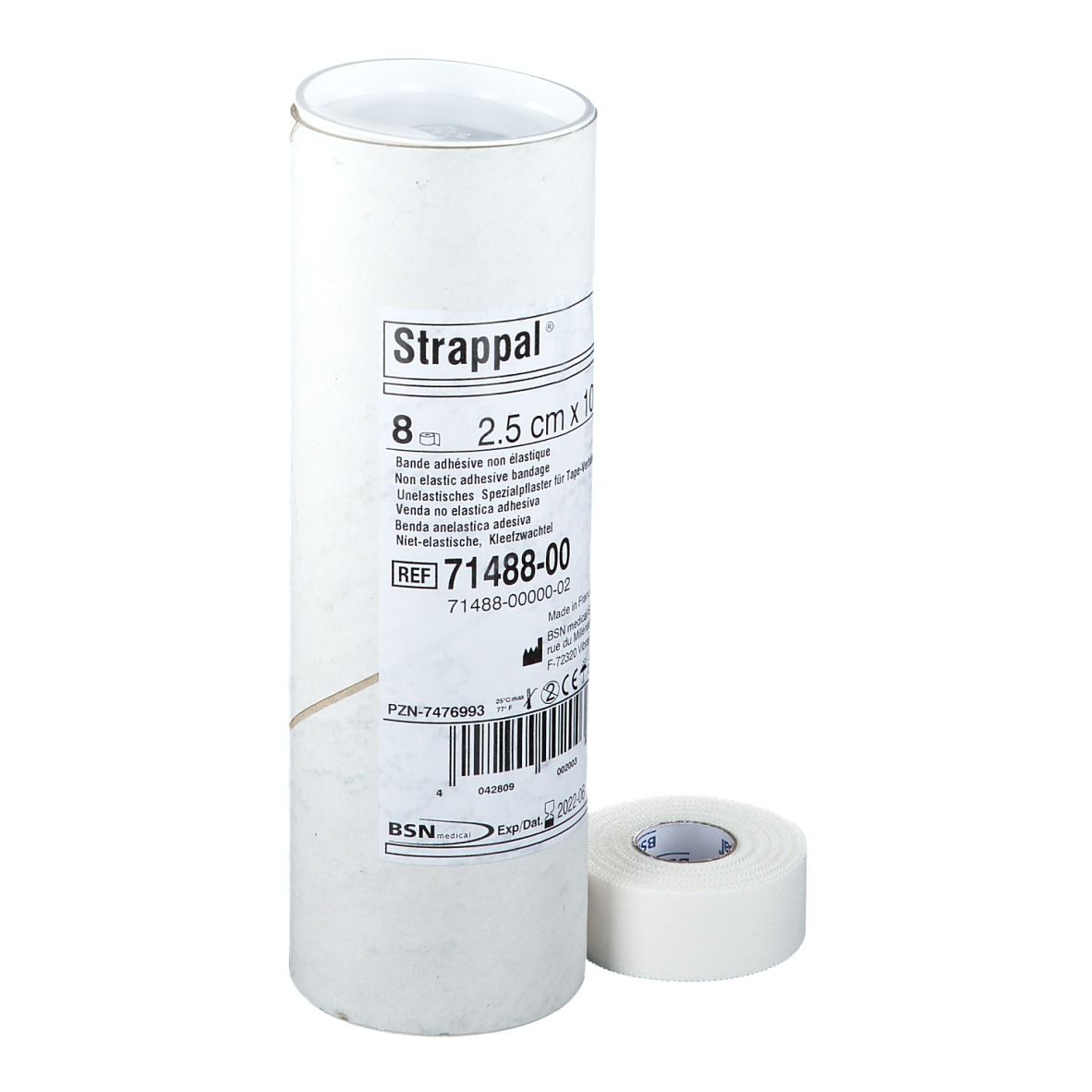 Strappal® S 2,5 cm x 10 m 71488-00