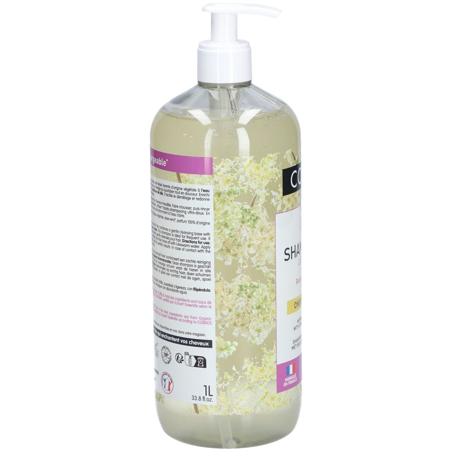Coslys Shampoing Bio Ultra-Doux Cheveux Normaux