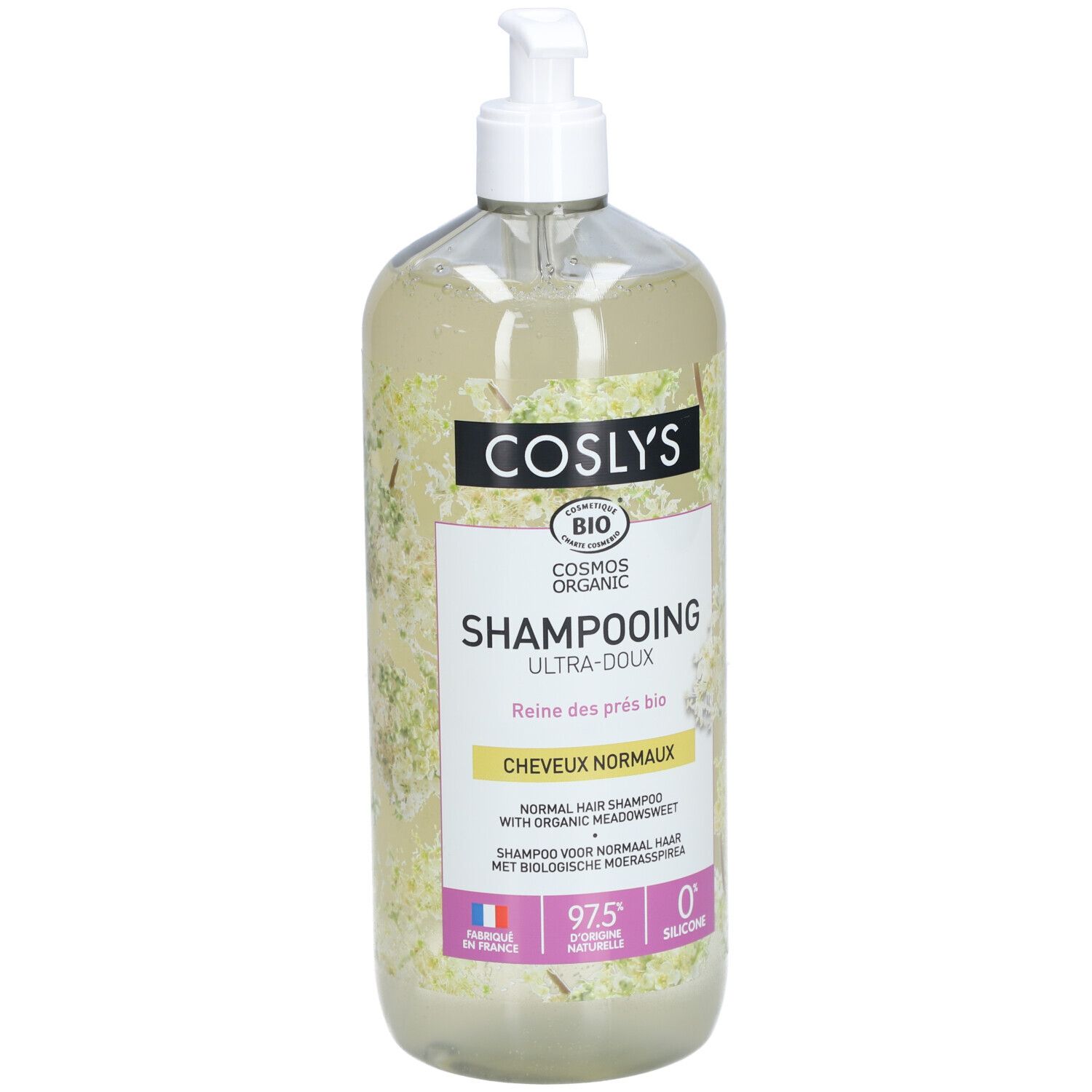 Coslys Shampoing Bio Ultra-Doux Cheveux Normaux