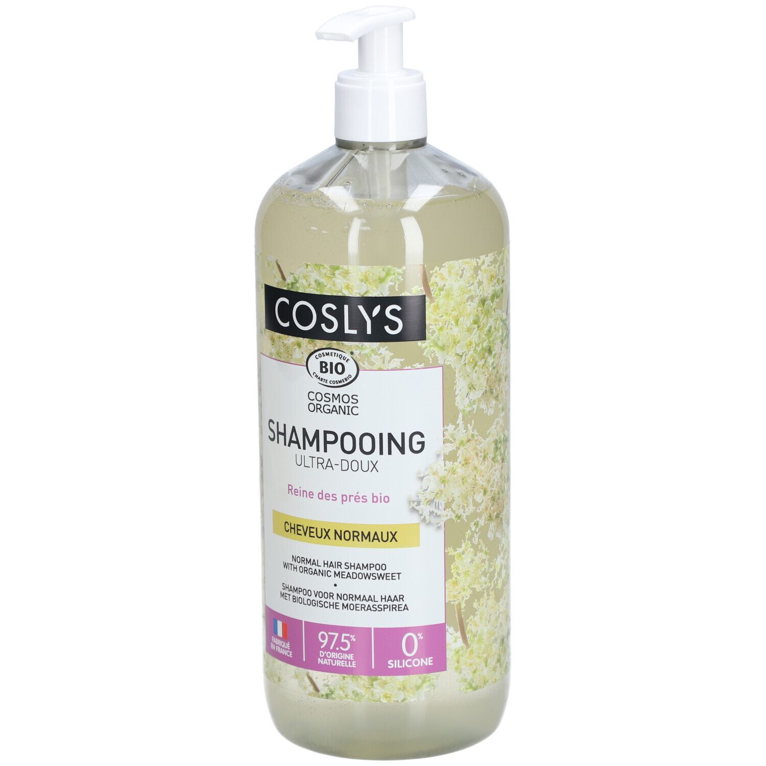 Coslys Shampoing Bio Ultra-Doux Cheveux Normaux