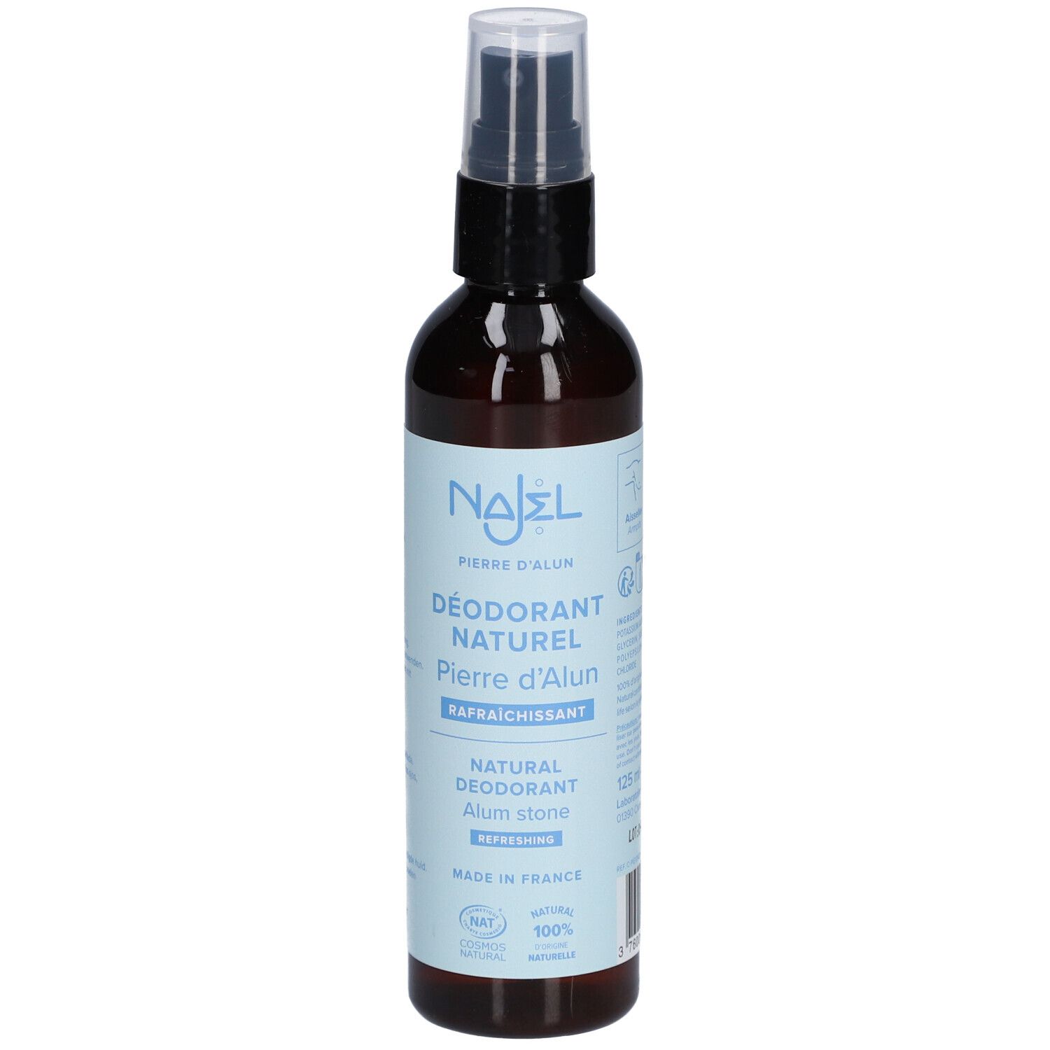 Najel Deodorant Alum Stone Natural Spray