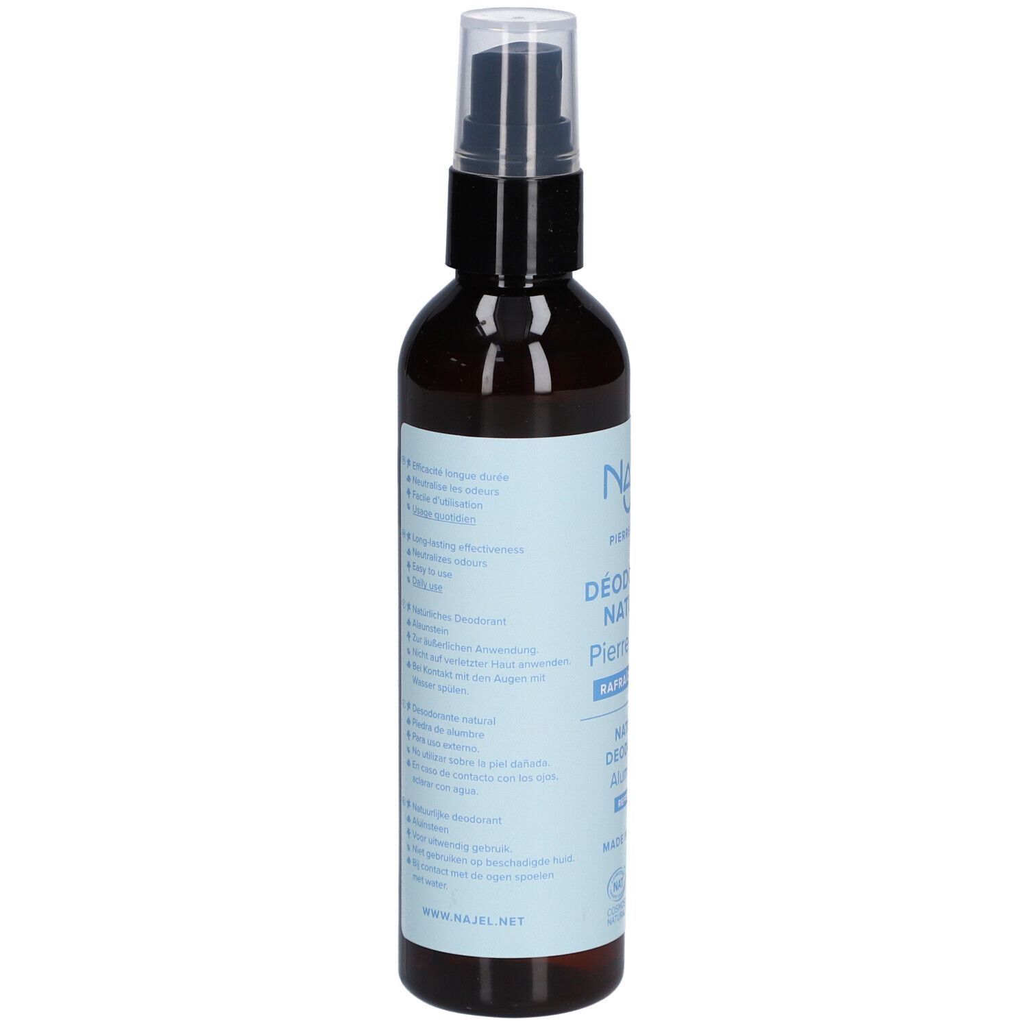 Najel Deodorant Alum Stone Natural Spray