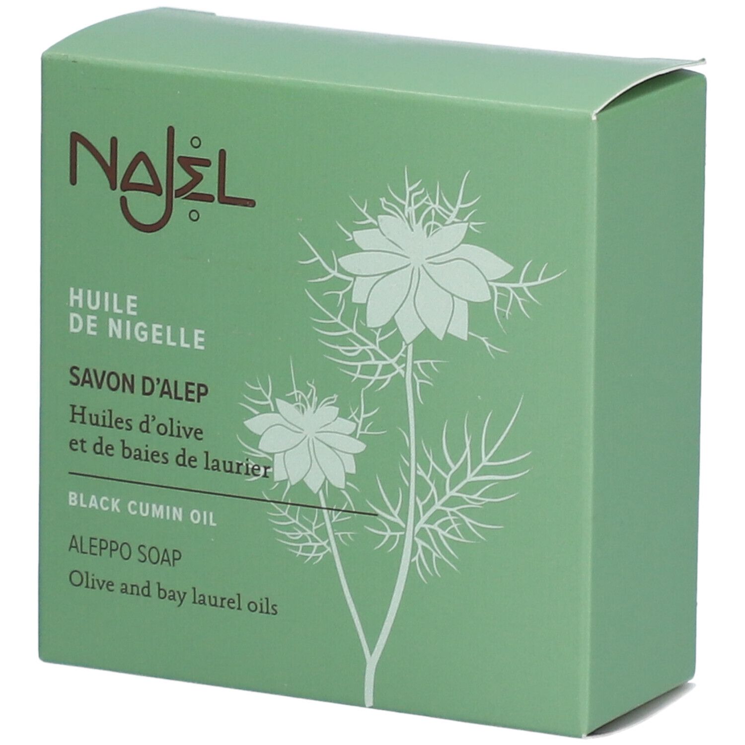 Najel Aleppo Soap Huile De Nigelle Savon Pain