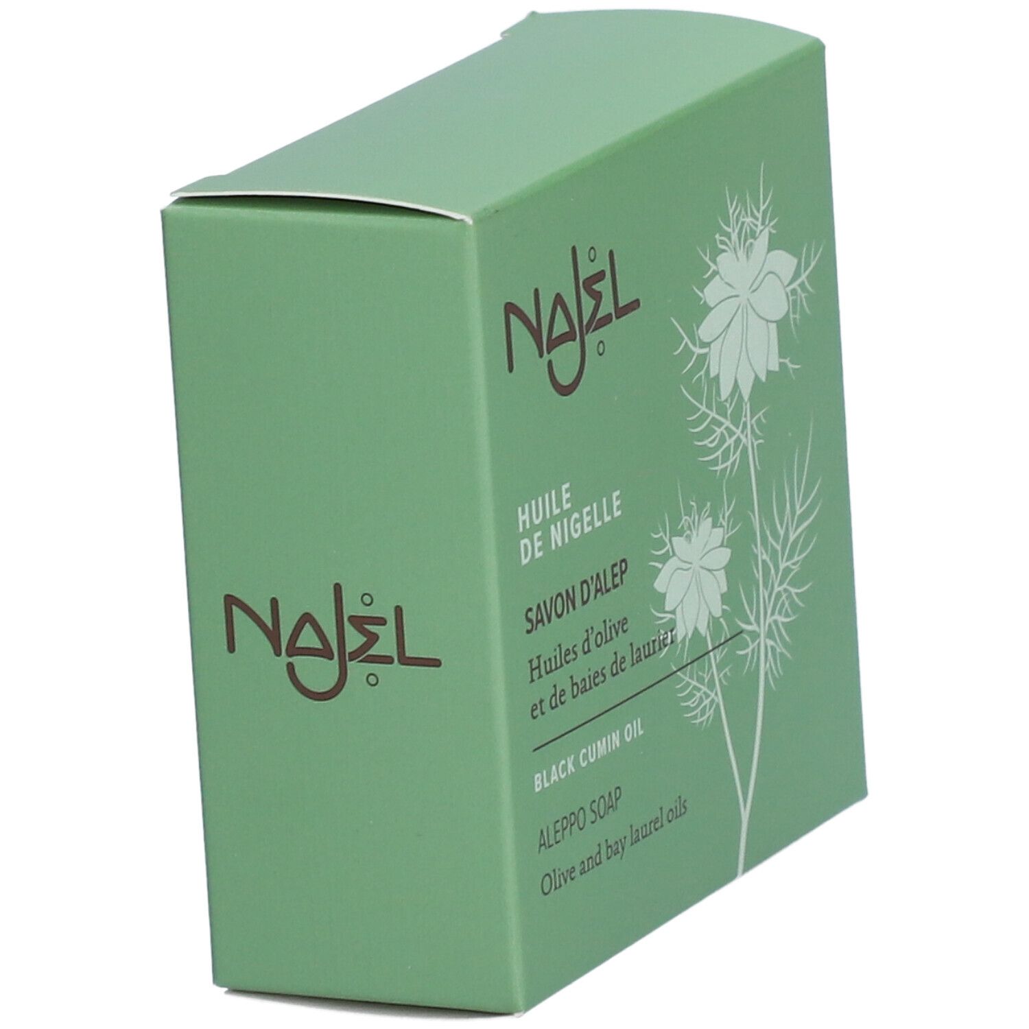 Najel Aleppo Soap Huile De Nigelle Savon Pain