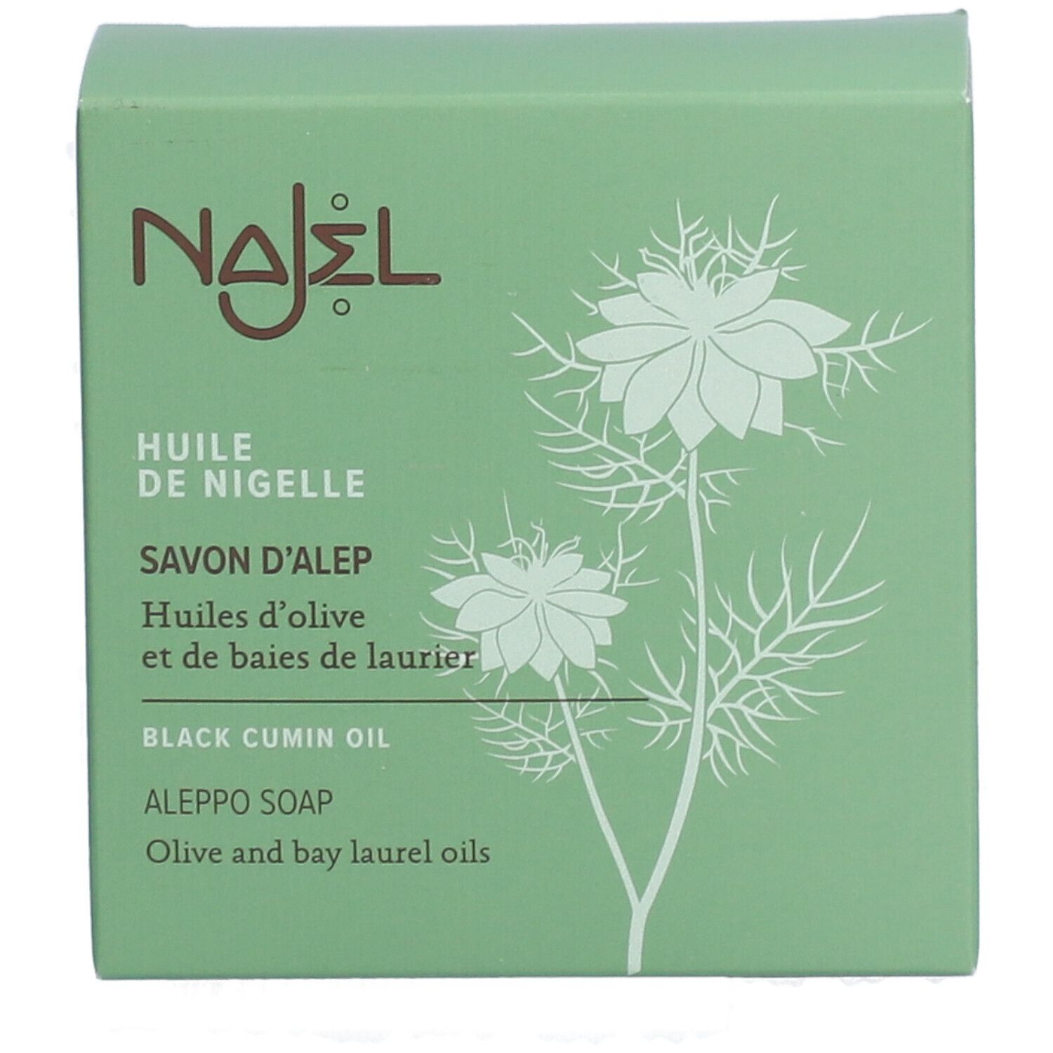 Najel Aleppo Soap Huile De Nigelle Savon Pain