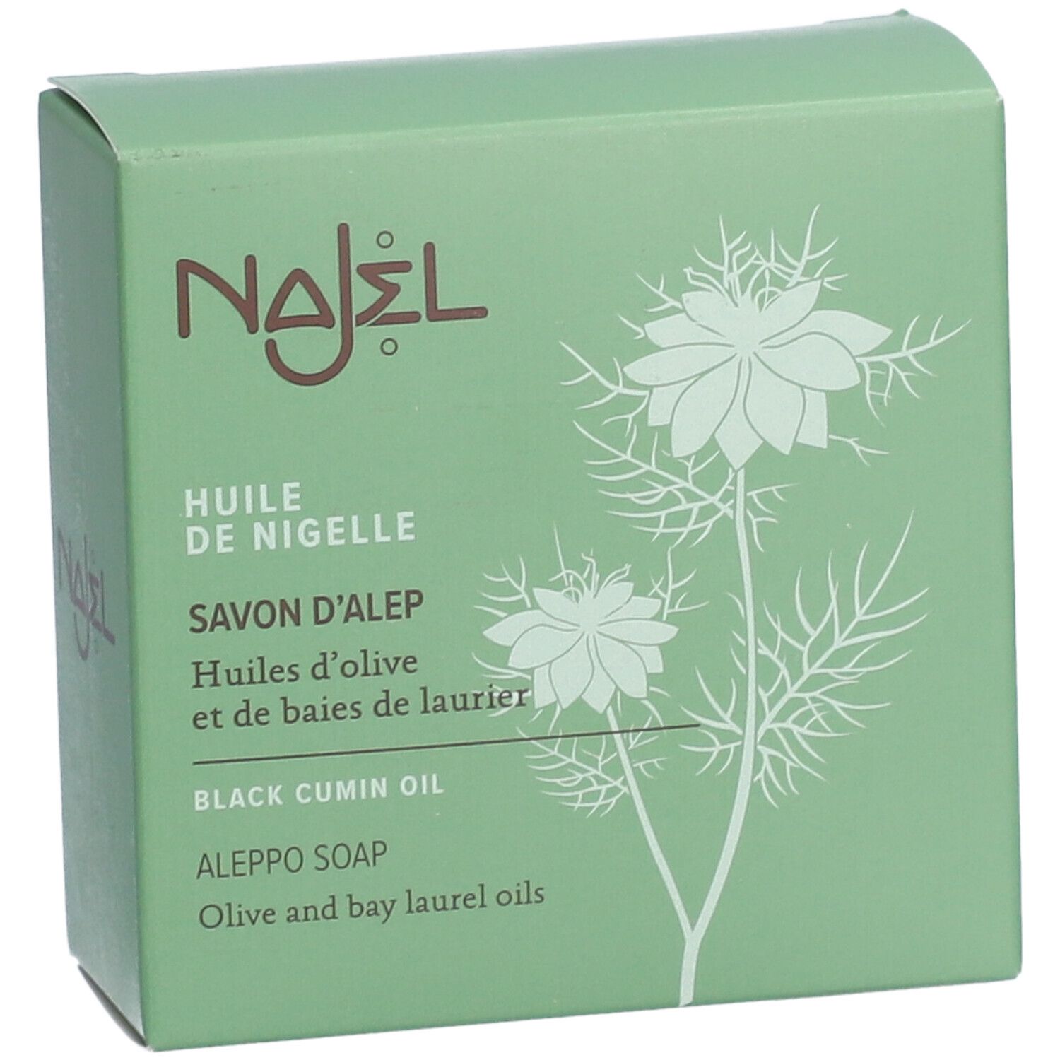 Najel Aleppo Soap Huile De Nigelle Savon Pain