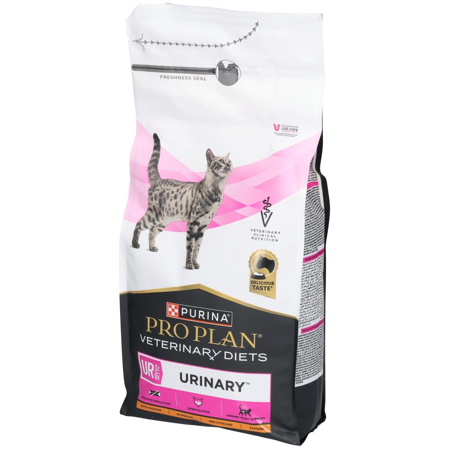 Zak kattenbrokken. Merk: Purina Pro Plan Veterinary Diets. Opschrift: UR Urinary.