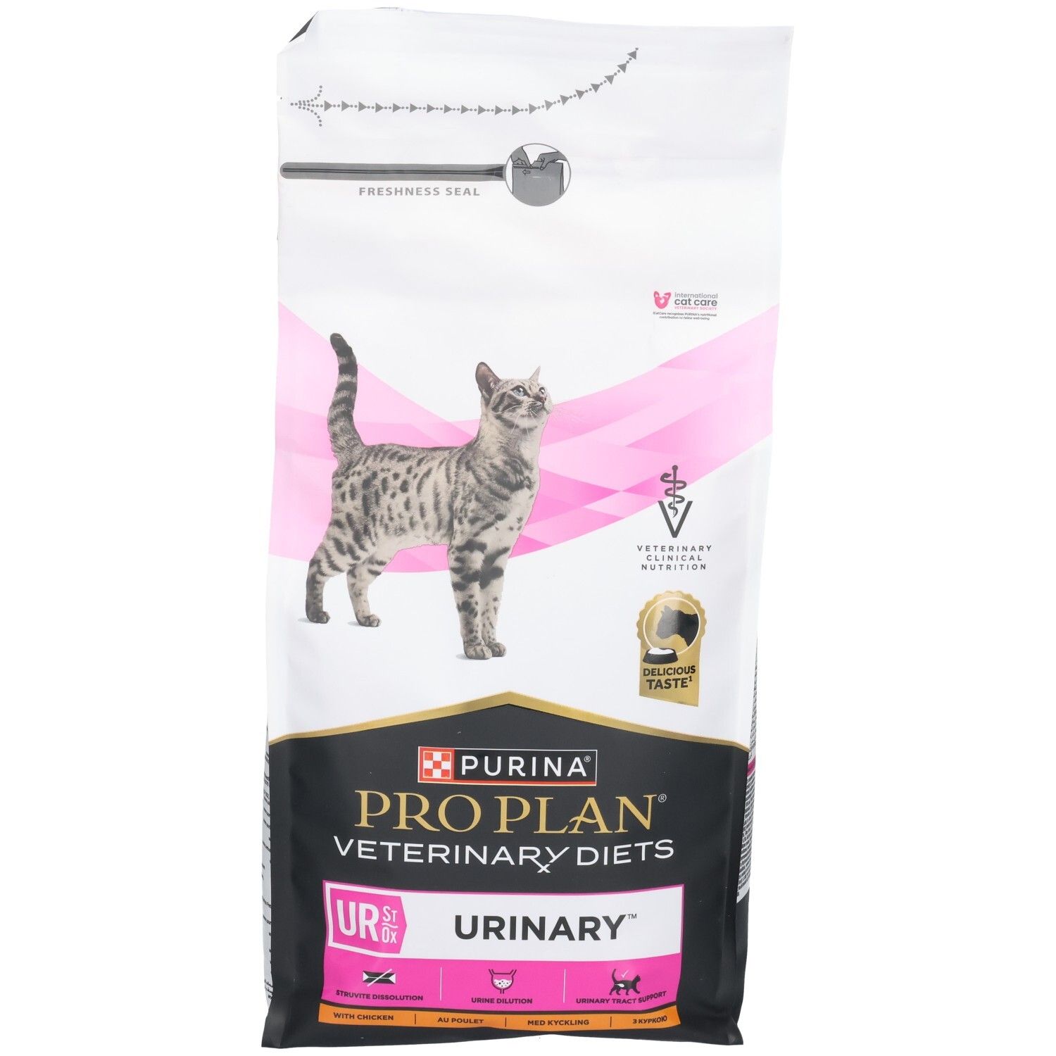 Zak kattenbrokken. Merk: Purina Pro Plan Veterinary Diets. Opschrift: UR Urinary.