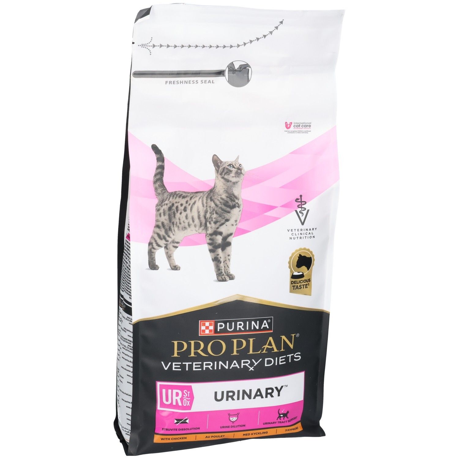 Zak kattenbrokken. Merk: Purina Pro Plan Veterinary Diets. Opschrift: UR Urinary.