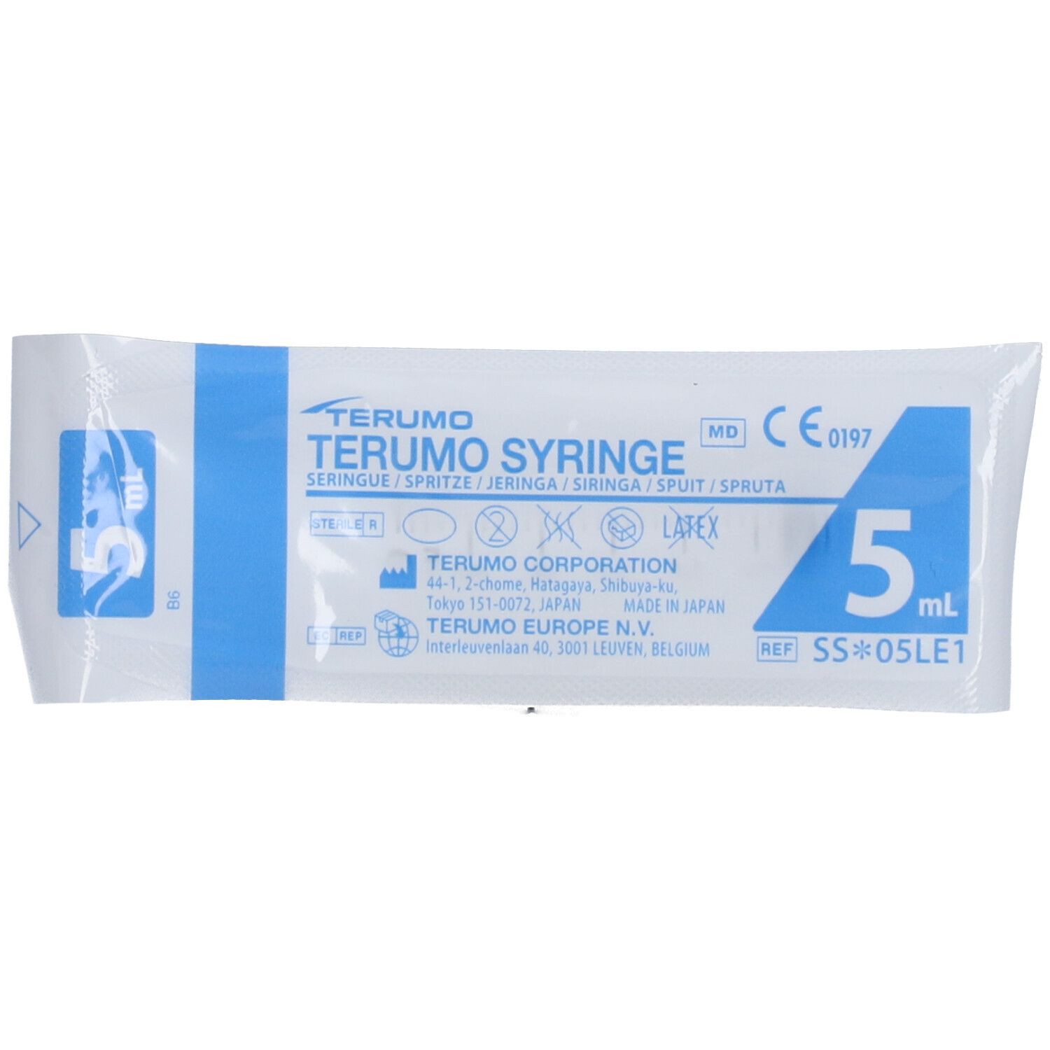 Terumo Spuit Zonder Naald 5ml