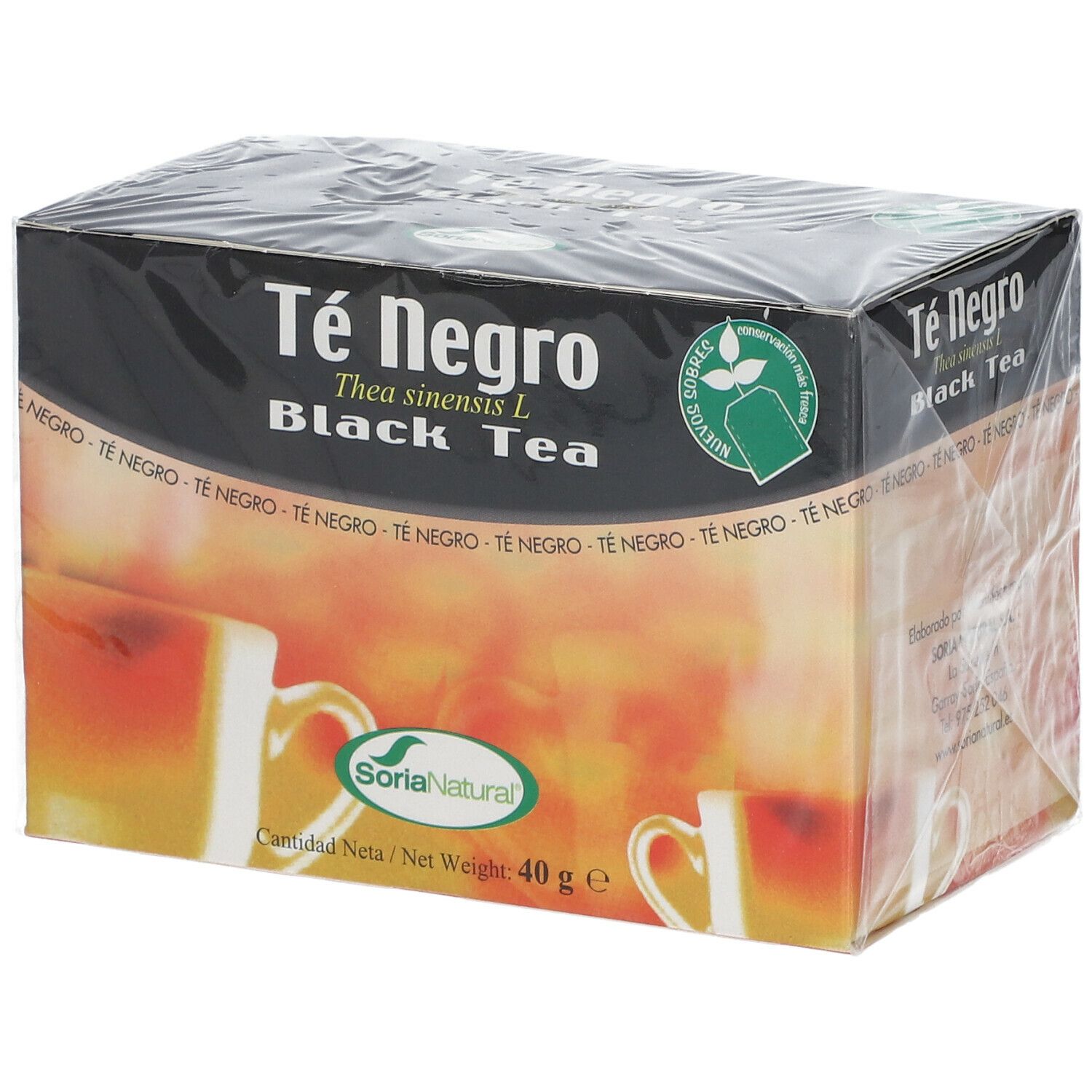 Soria Natural Natusor Te Negro Tea