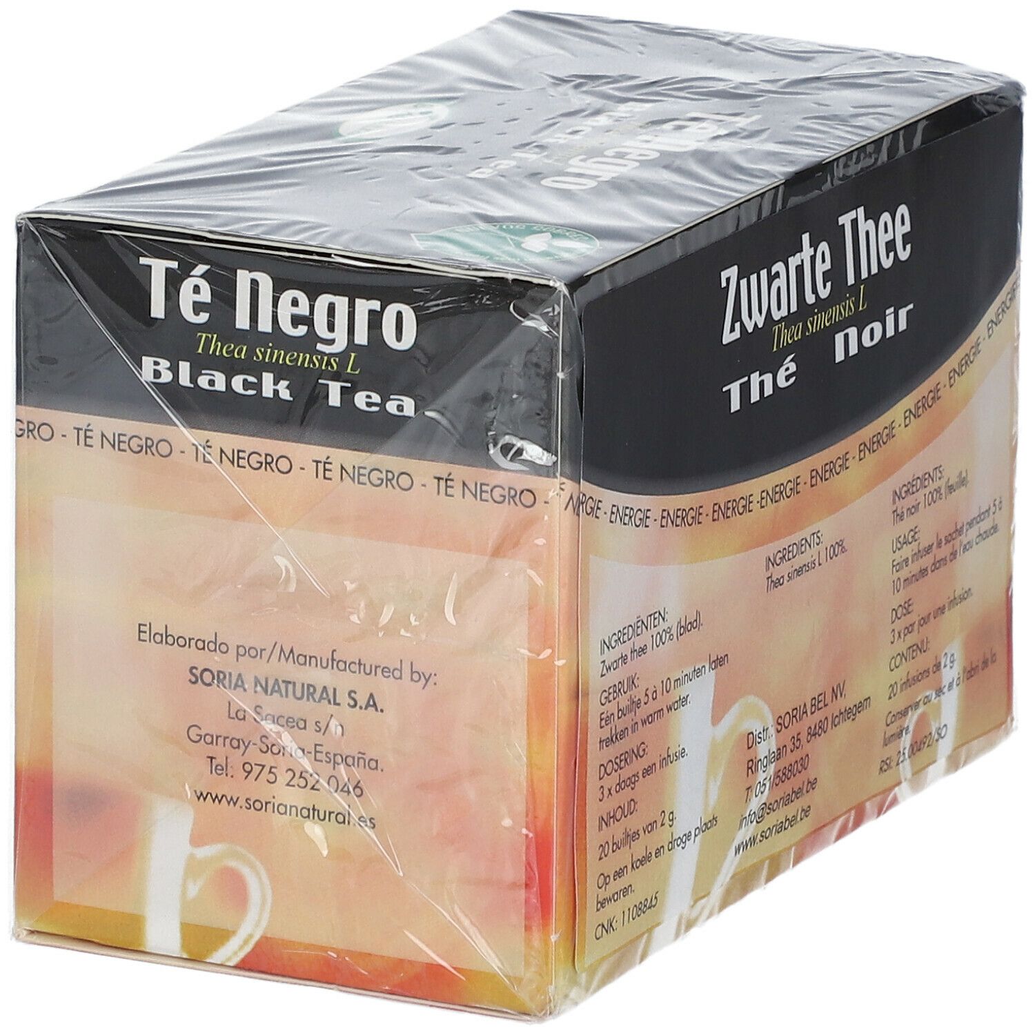 Soria Natural Natusor Te Negro Tea