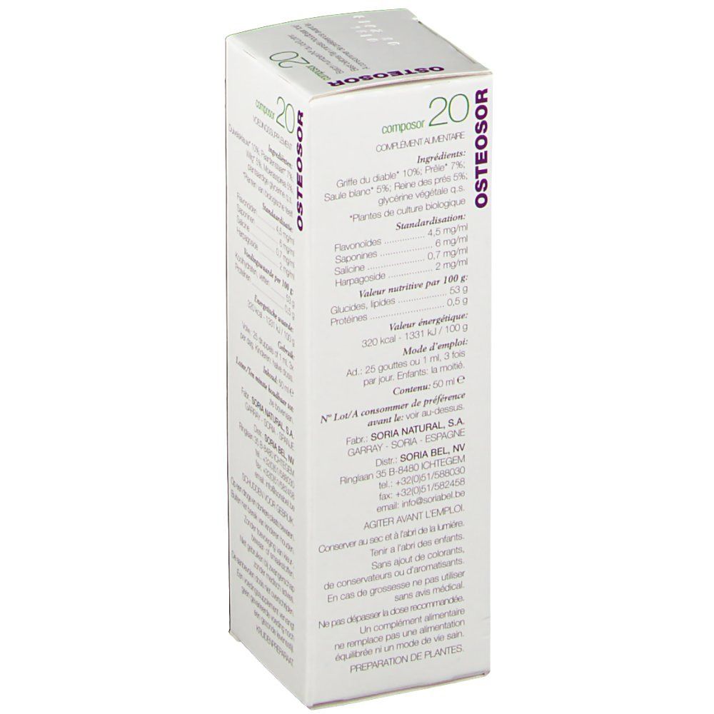 Soria Natural Composor 20 Osteosor