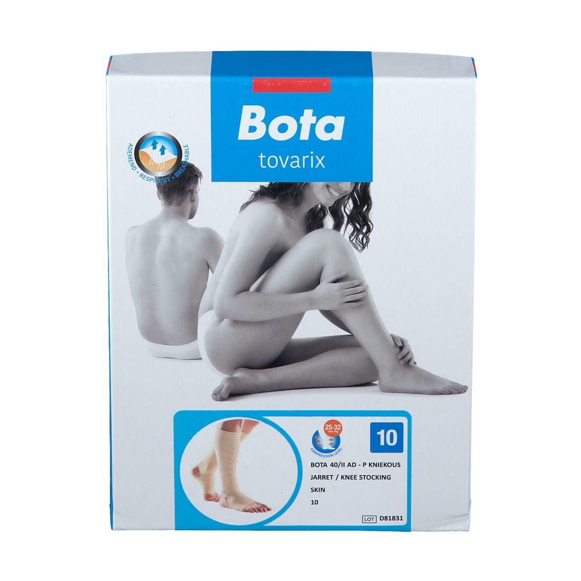 Bota 40/II AD-P Mi-Bas Taille 10