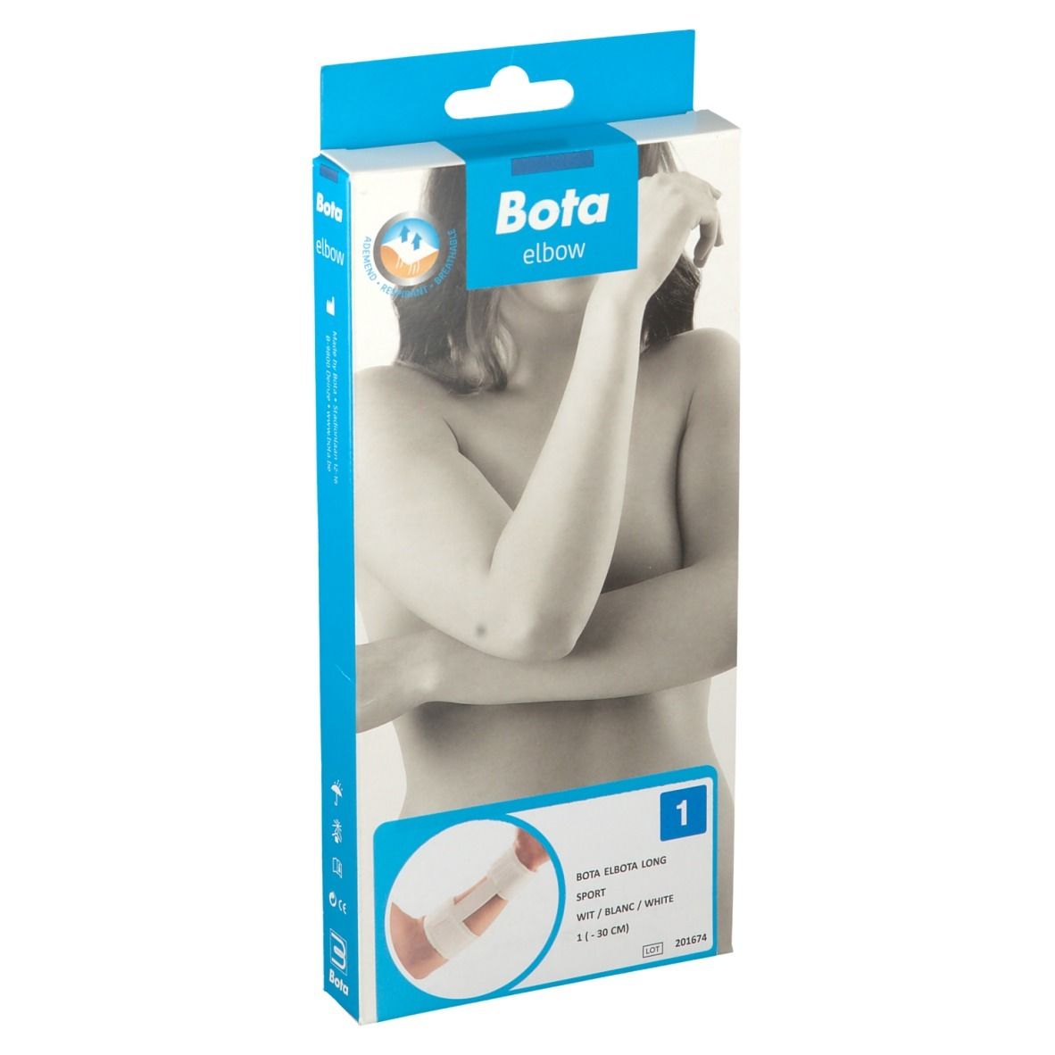 Bota El Elbow Long Sport Blanc