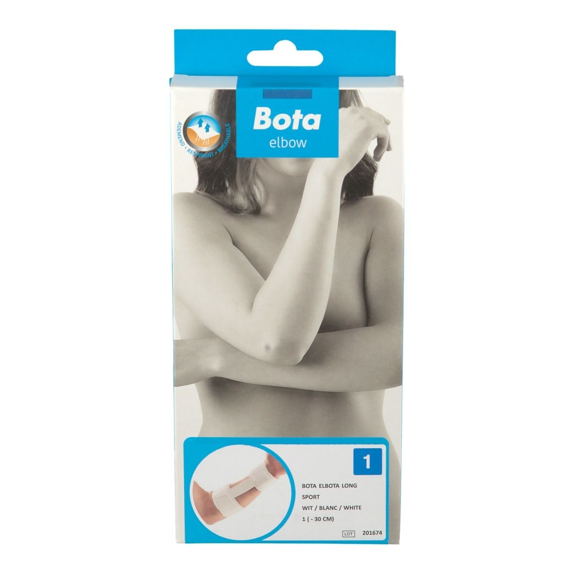 Bota El Elbow Long Sport Blanc