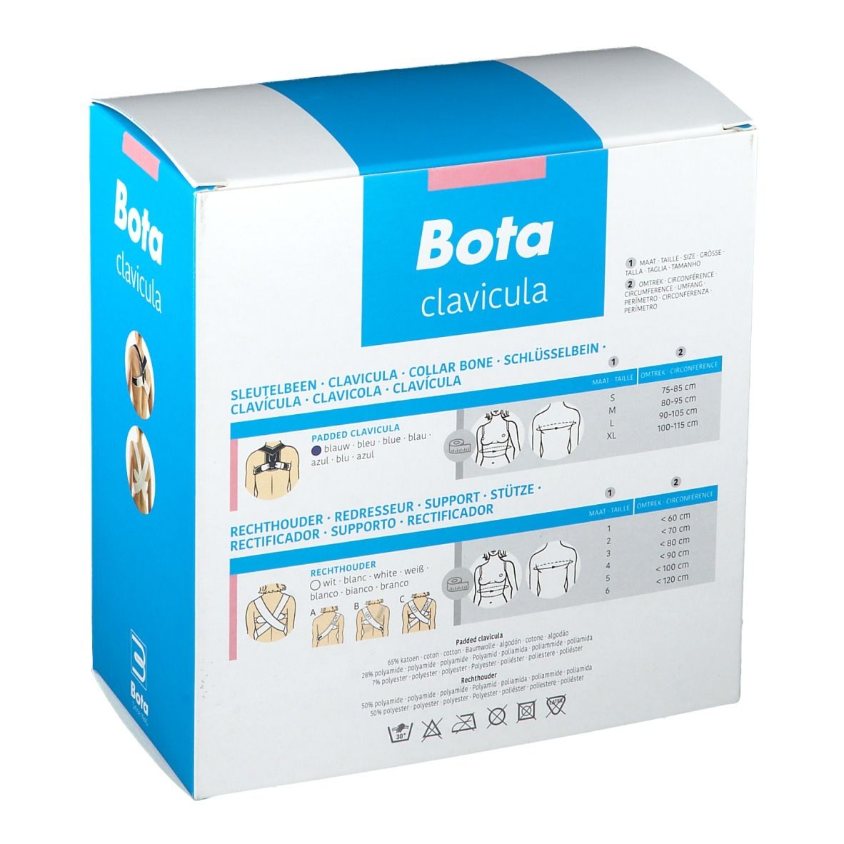 Bota Padded Clavicula Splint Small