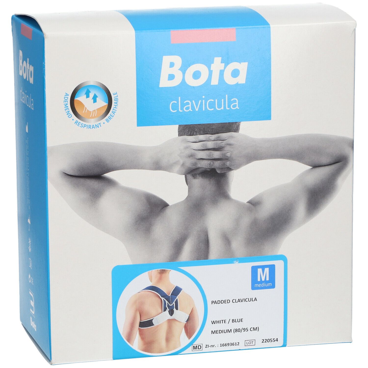 Bota Padded Clavicula Splint Medium