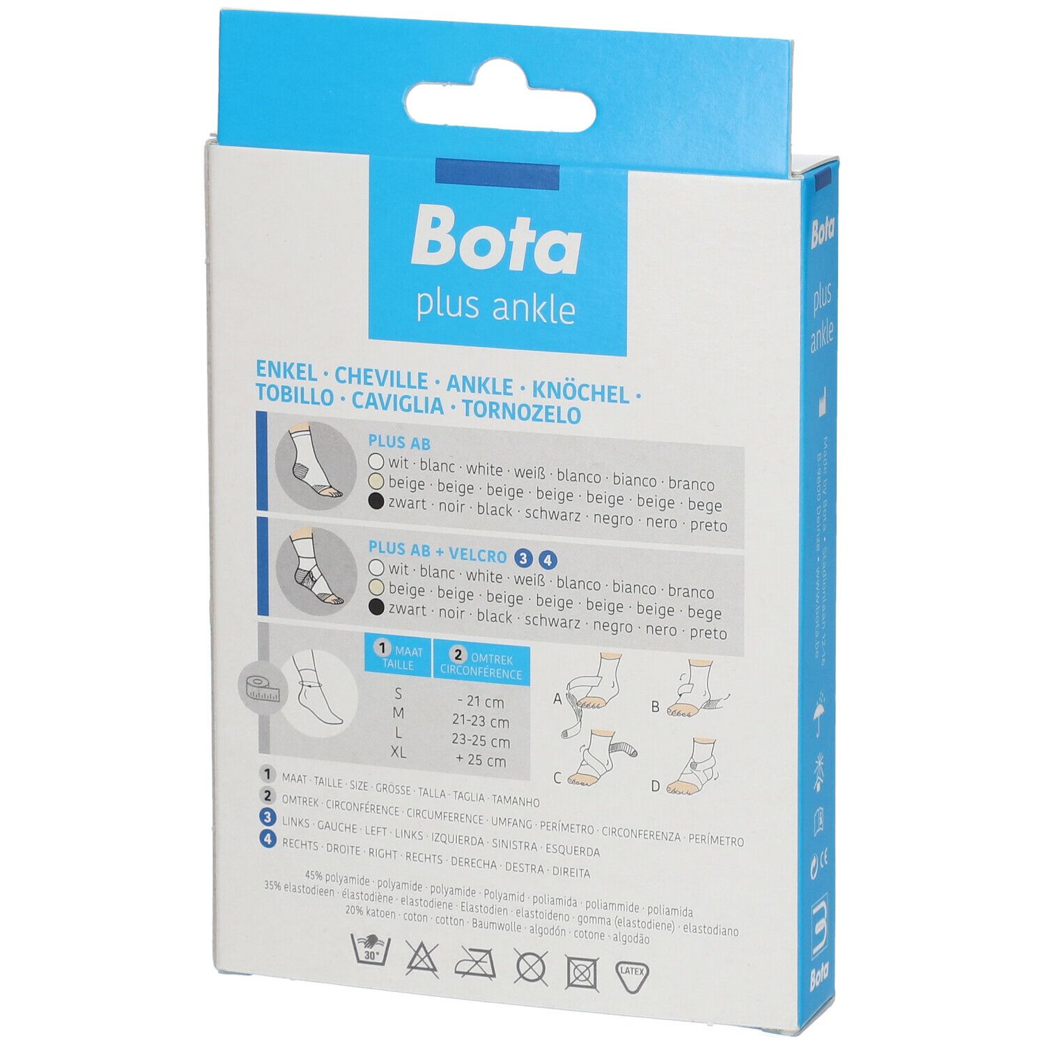 Bota Plus AB Enkel + Velcro Links Skin L