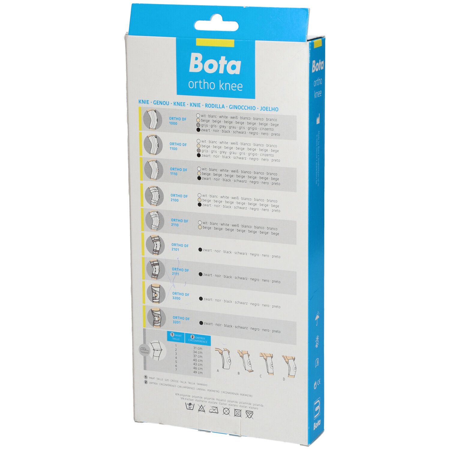 Bota Ortho Df+Baleines 1000 Peau N1