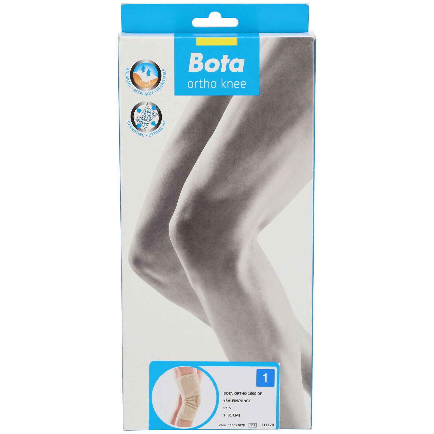 Bota Ortho Df+Baleines 1000 Peau N1