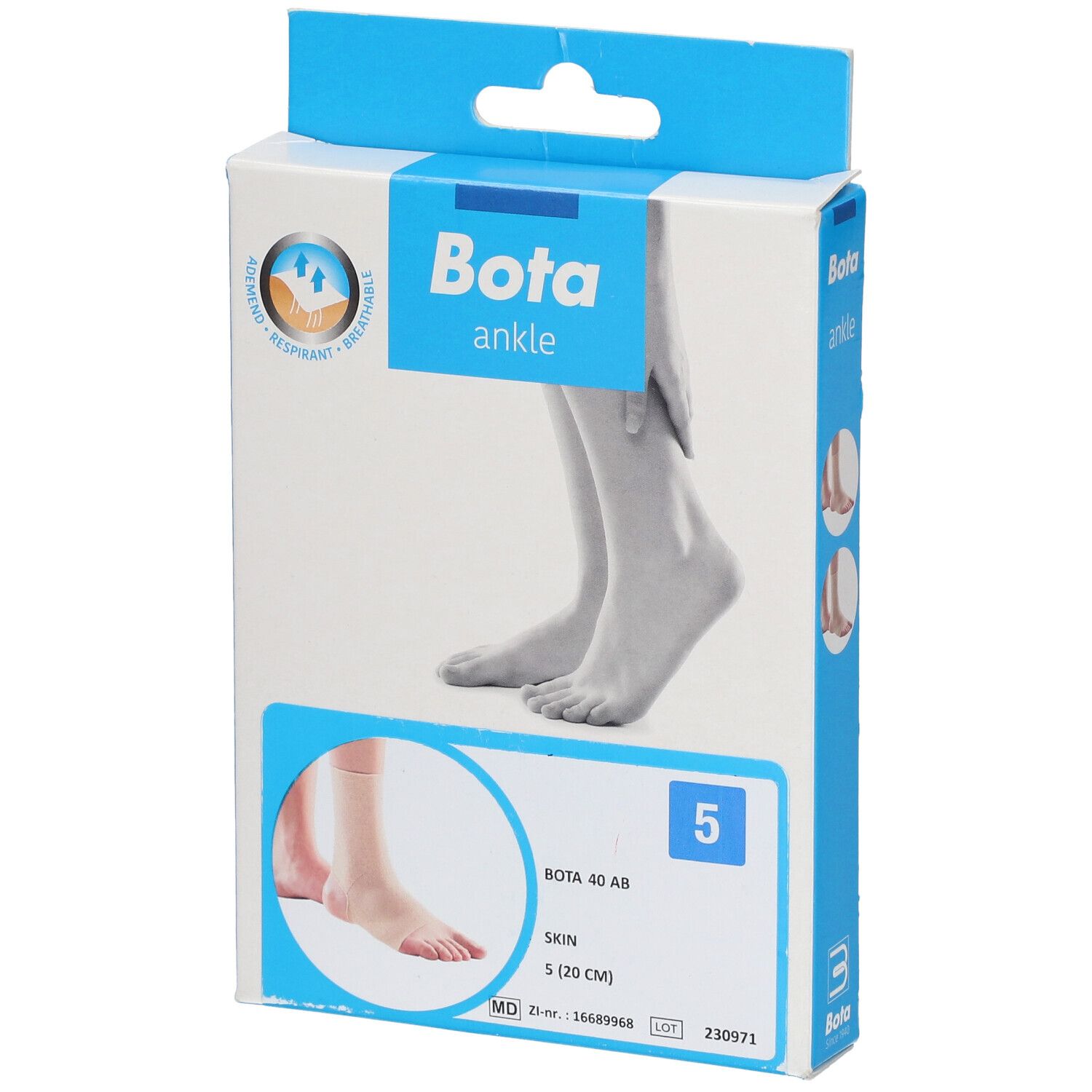 Bota 40 Enkel AB Skin Maat 5
